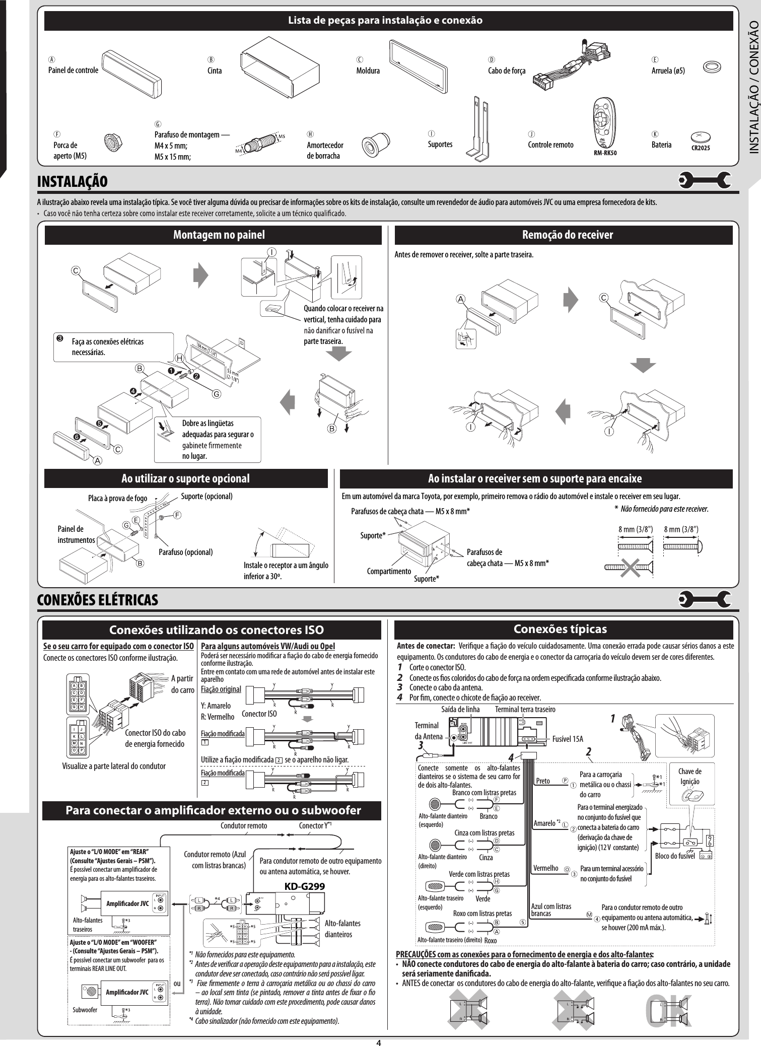 Page 4 of 4 - JVC KD-G299 KD-G240 Pag1 User Manual GET0485-001A BQX0419