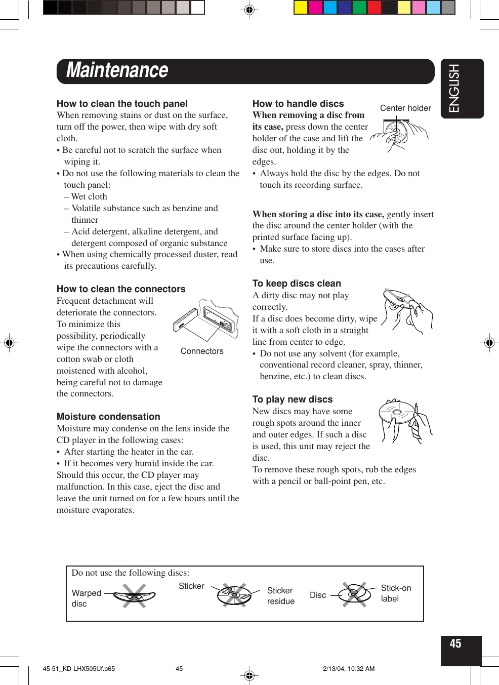 Jvc Kd Lhx505u Lhx505 User Manual Lvt1135 001a