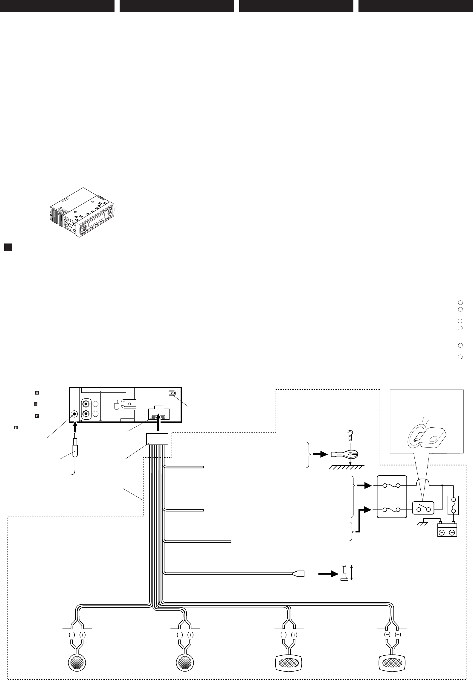 Jvc Kd Wiring Diagram : Jvc Car Stereo System Kd S16 User Guide