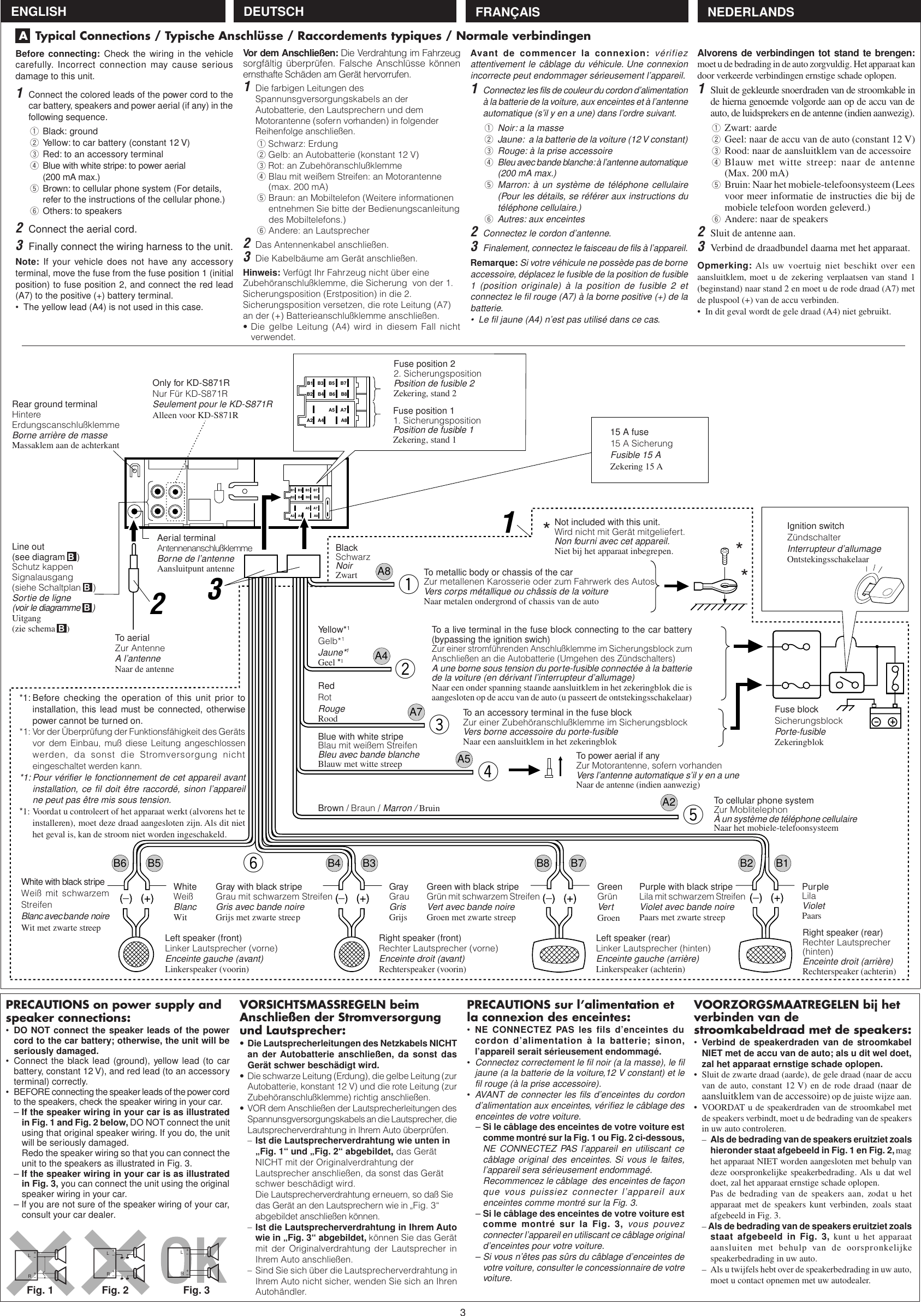 Page 3 of 4 - JVC KD-S871R KD-S871R/KD-S723R/KD-S721R User Manual GET0065-003A