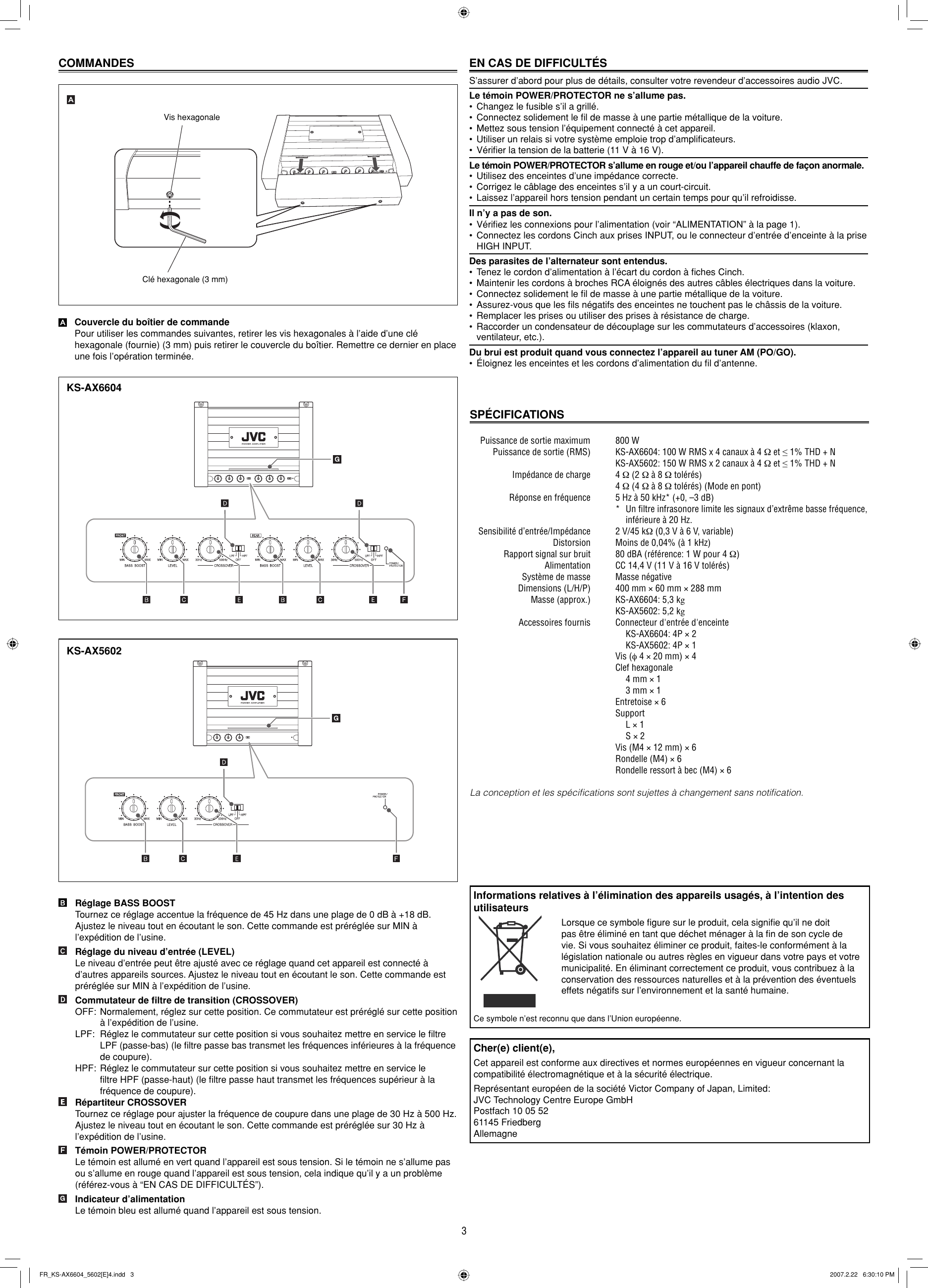 Page 6 of 6 - JVC KS-AX5602E/U EN_KS-AX6604_5602[EU] User Manual KS-AX5602E/U, KS-AX6604E/U LVT1697-001A