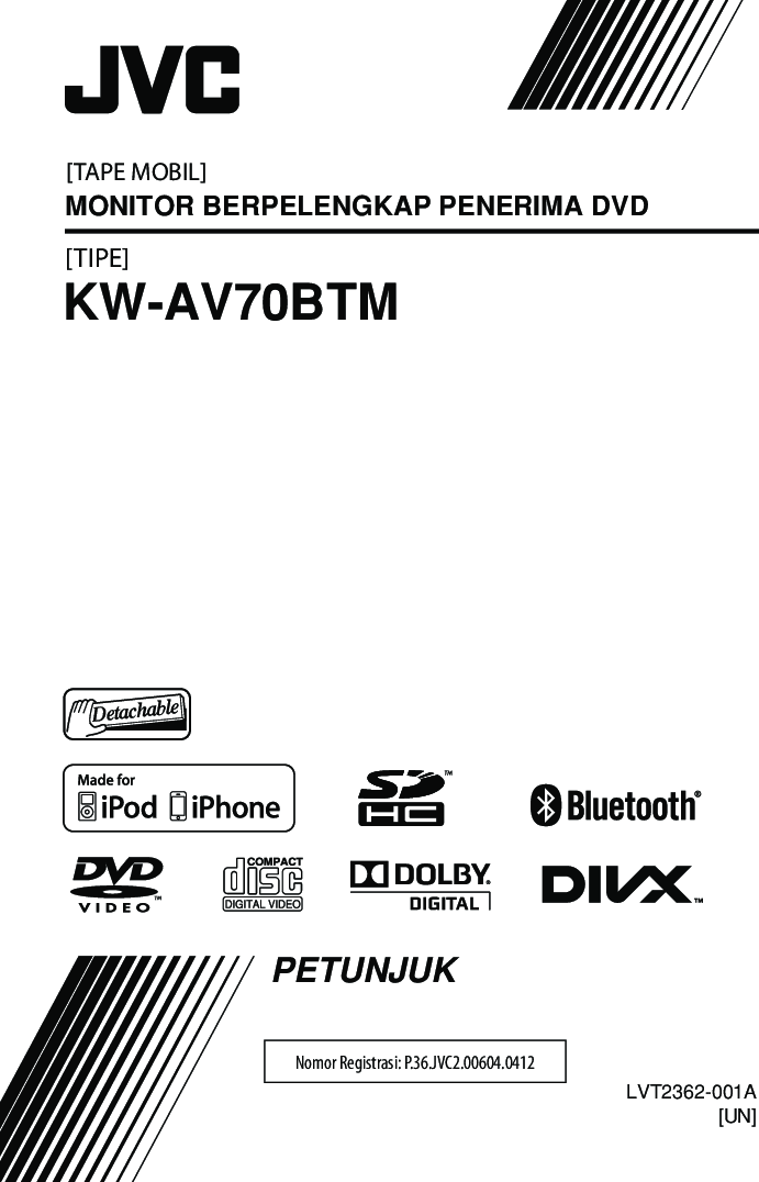 JVC KW AV70BTMUN AV70BTM User Manual LVT2362 001A