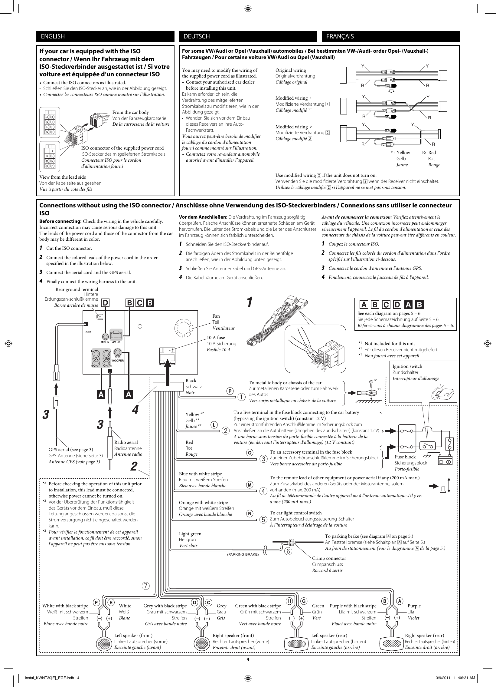 Page 4 of 6 - JVC KW-NT30E KW-NT30[E] User Manual LVT2220-004A