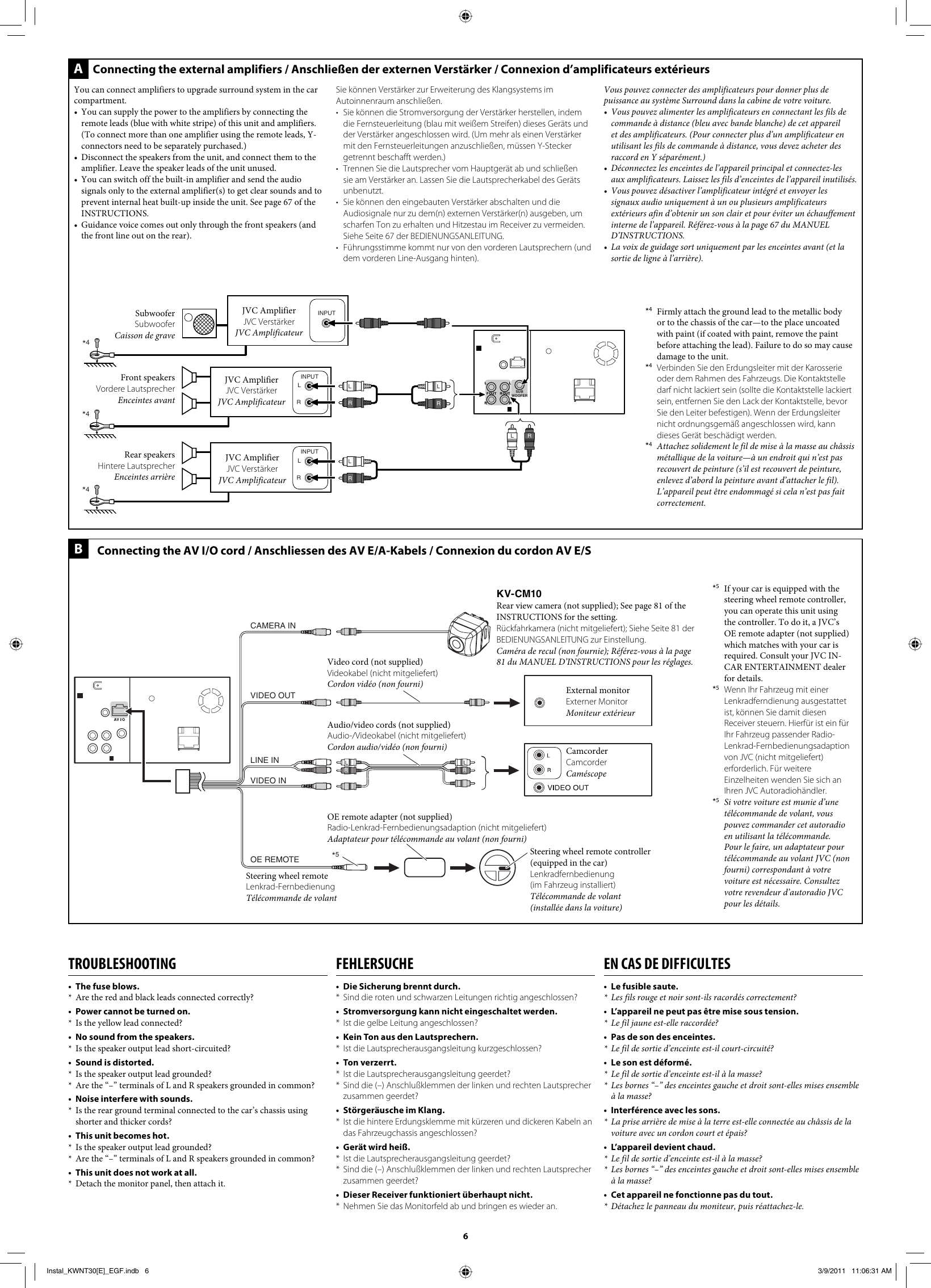 Page 6 of 6 - JVC KW-NT30E KW-NT30[E] User Manual LVT2220-004A