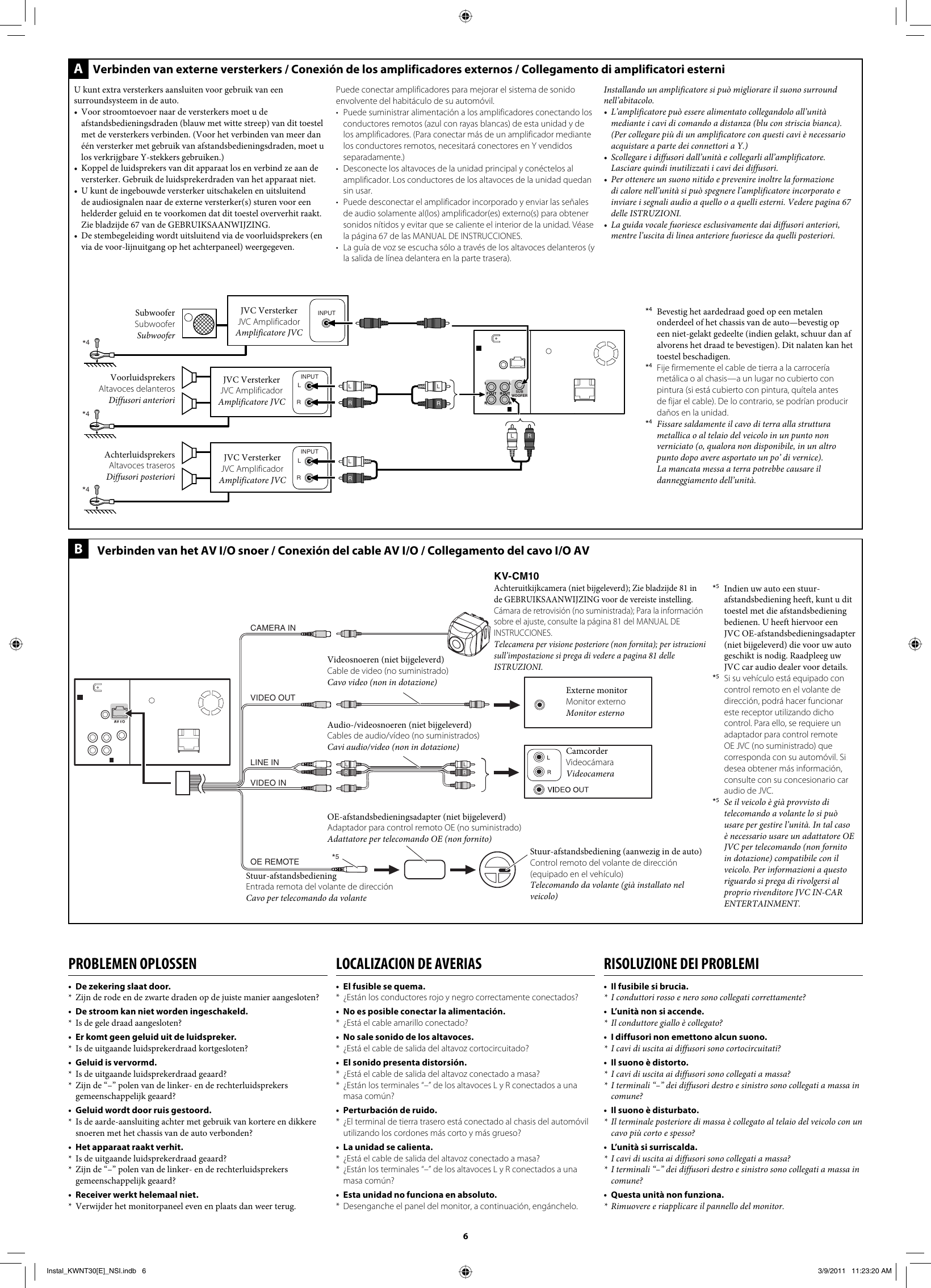 Page 6 of 6 - JVC KW-NT30E KW-NT30[E] User Manual LVT2220-005A