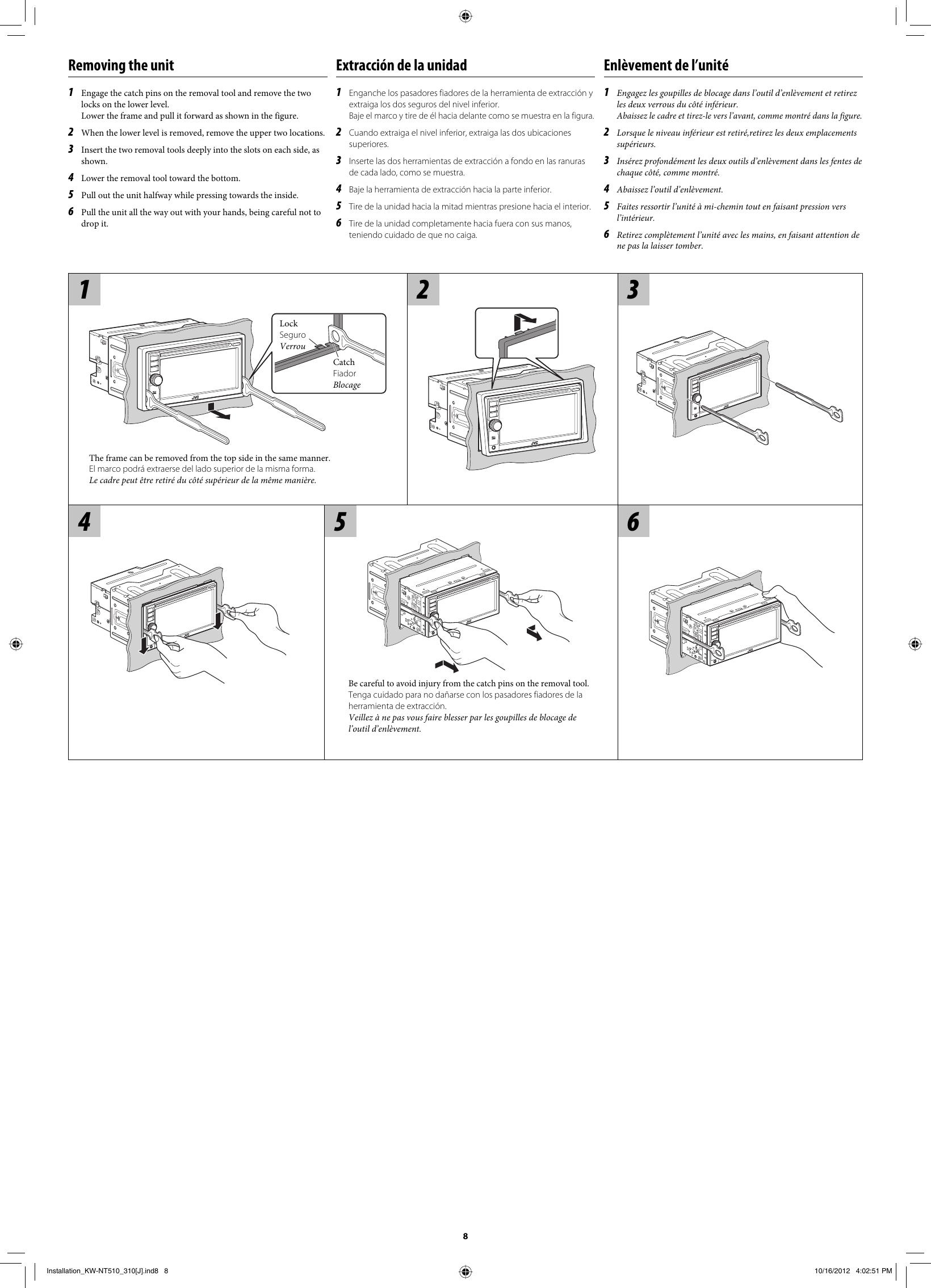 Page 8 of 8 - JVC KW-NT510HDTJ KW-NT510HDT/KW-NT310 User Manual LVT2408-002A