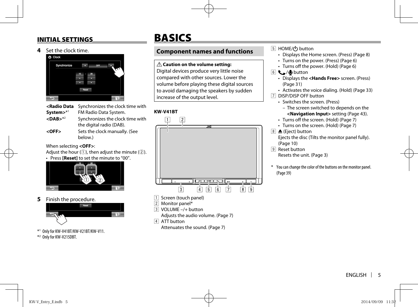 Jvc Kw V215dbte User Manual B5a 0219 00