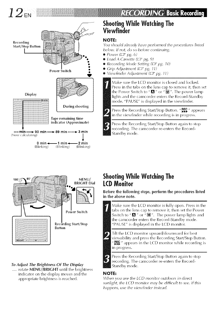 JVC Digital Camcorder Manual L0604322