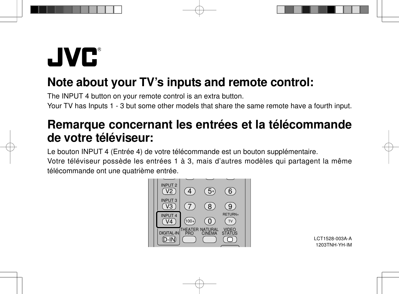 Page 1 of 1 - JVC LT-26WX84 User Manual LCT1528-003A-A