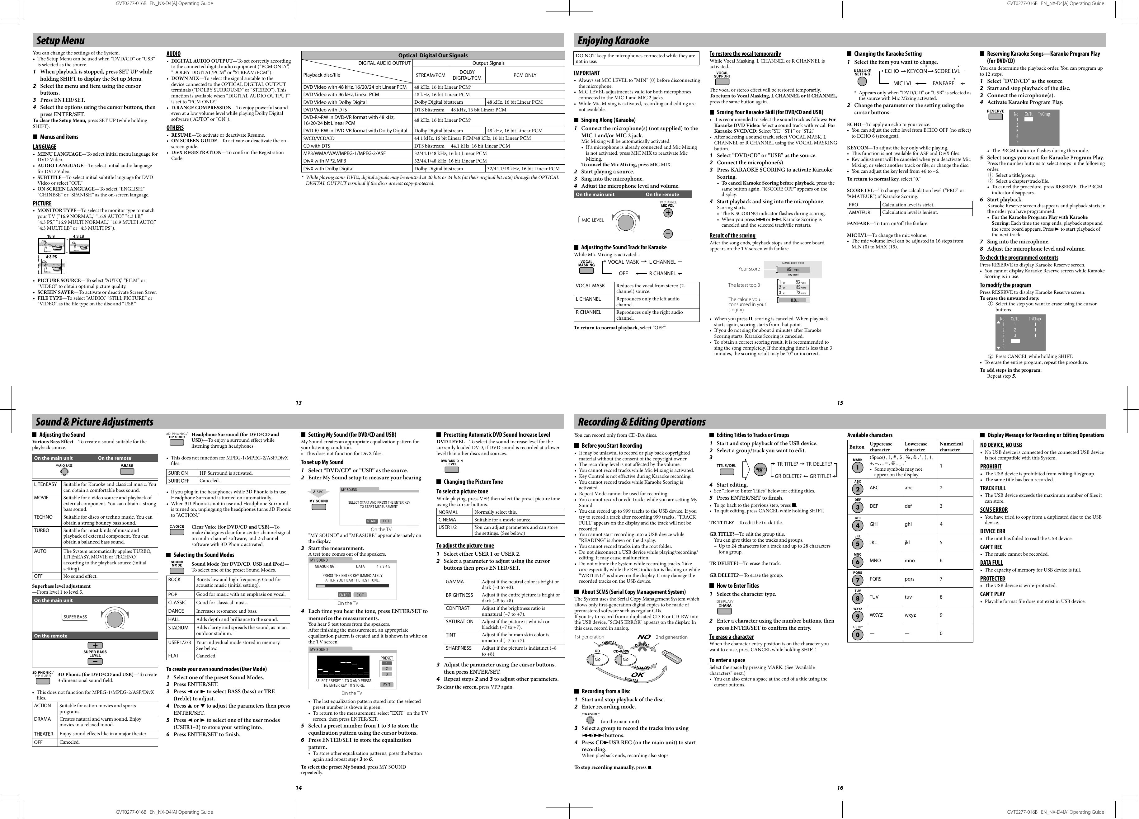 Page 2 of 2 - JVC NX-D4A NX-D4[A] User Manual GVT0277-016B