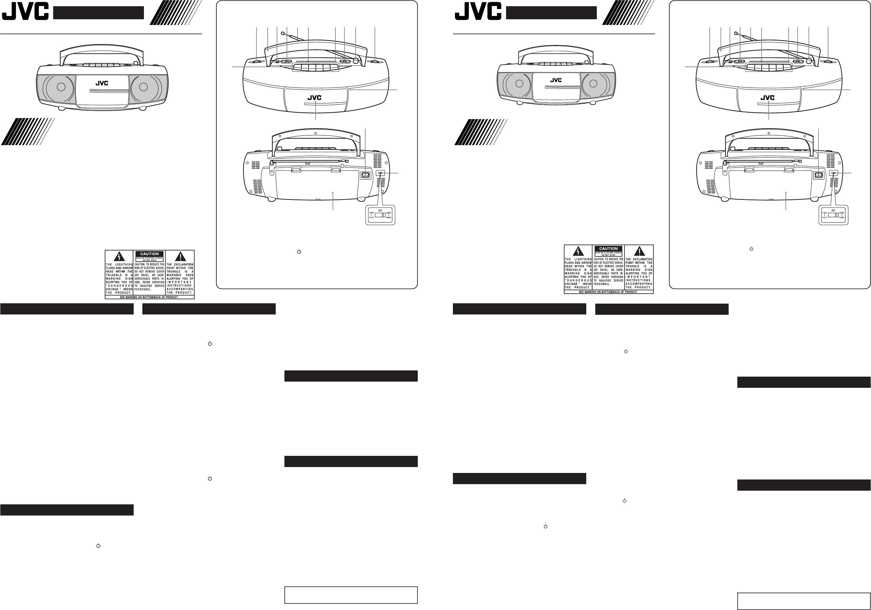 Jvc Rc S5 User Manual Lvt1447 001a