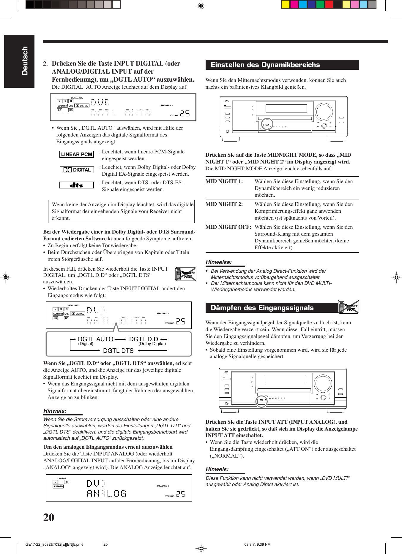 Jvc Rx 7032vsl 8032vsl Rx User Manual 7032vsl 8032vsl Lvt1007 007a