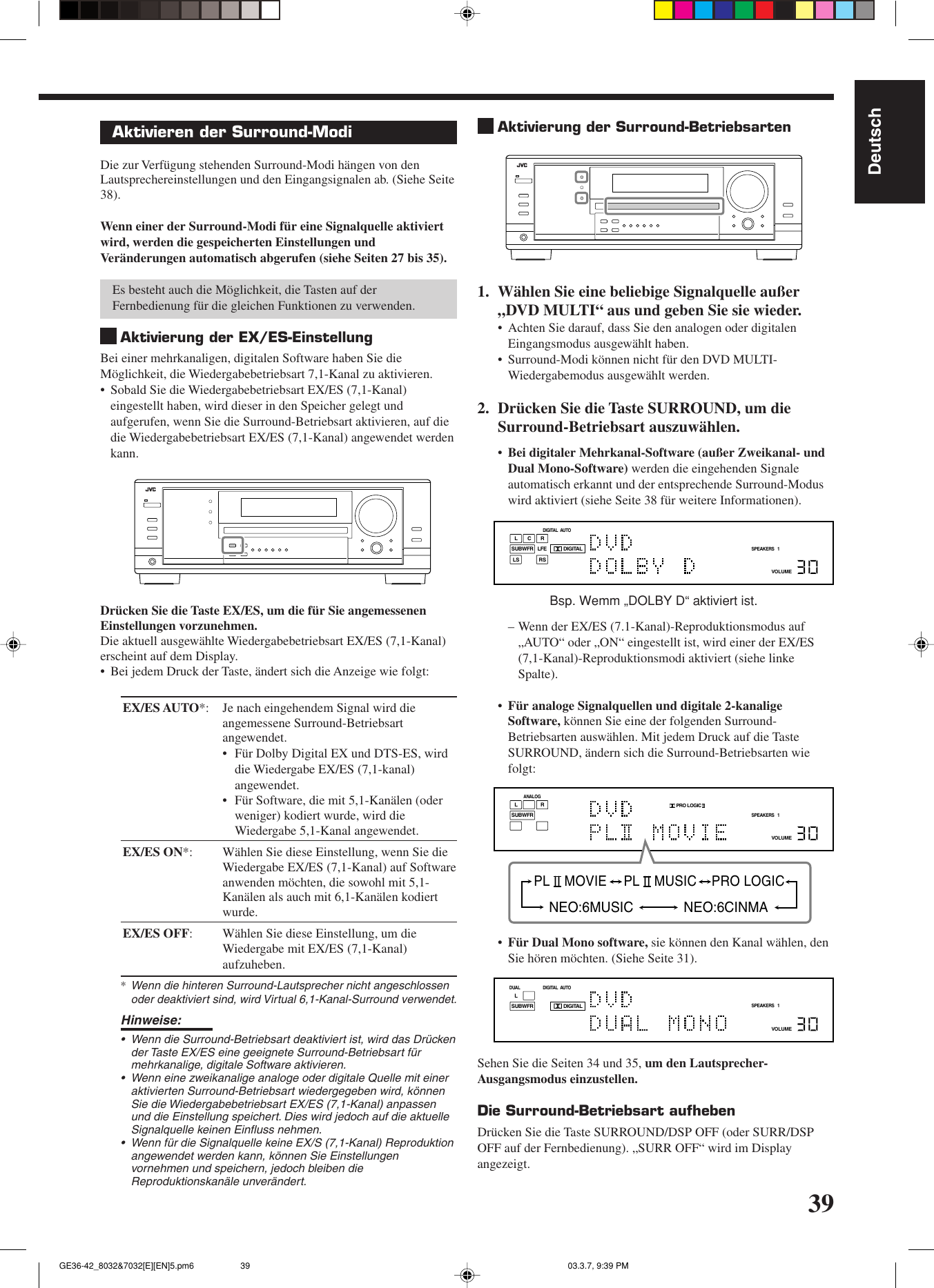 Jvc Rx 7032vsl 8032vsl Rx User Manual 7032vsl 8032vsl Lvt1007 007a