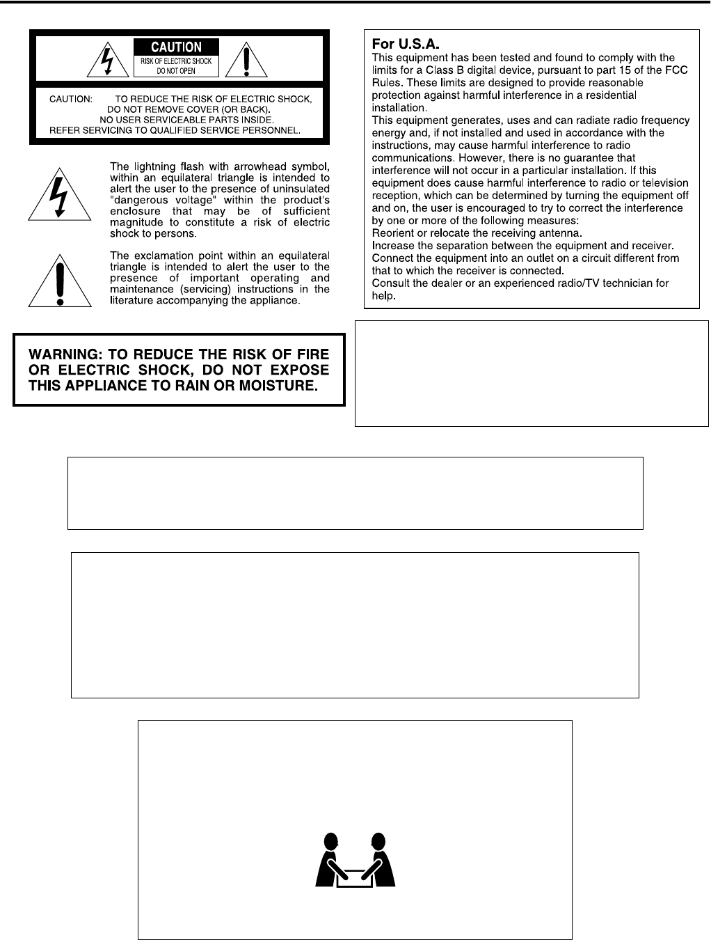 Jvc Th C40j C60 Th C50 Th C40 J User Manual Instructions Lvt1504 003b