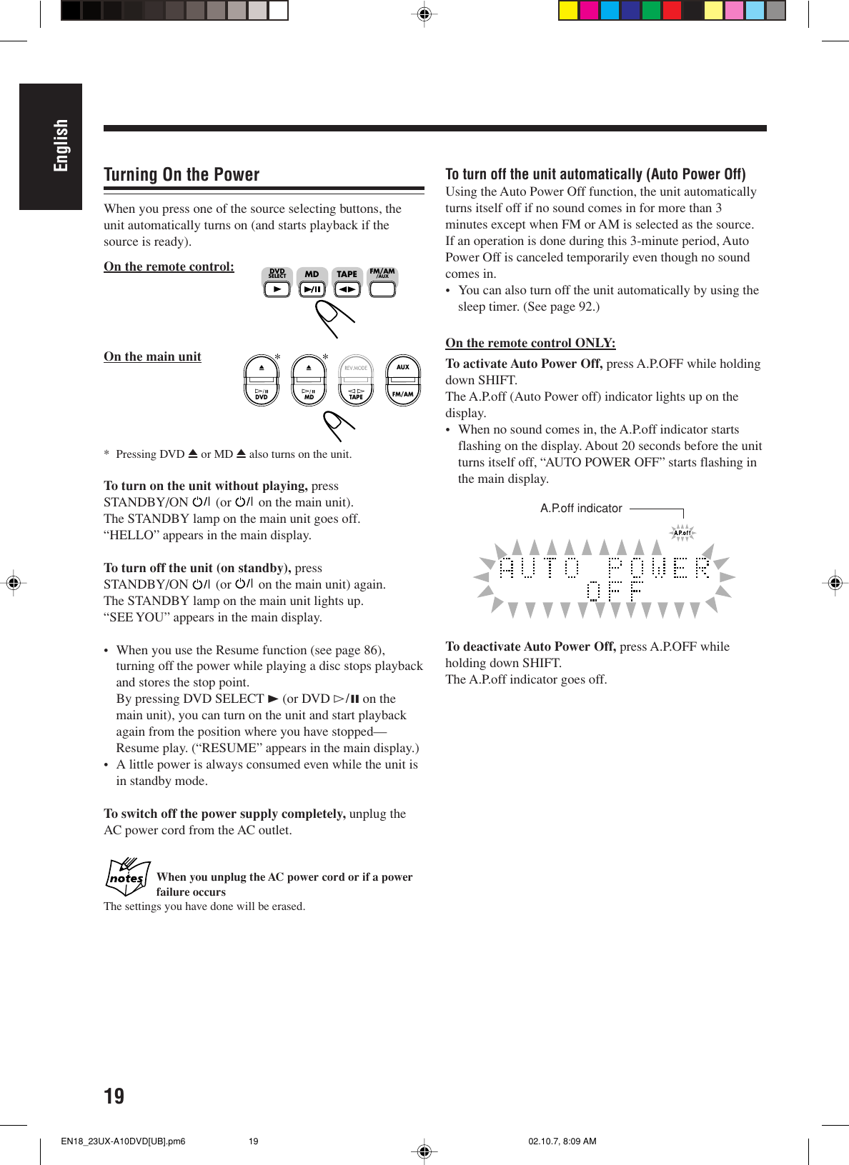 Jvc Ux A10dvd A10dvd Ub User Manual Lvt0954 002a