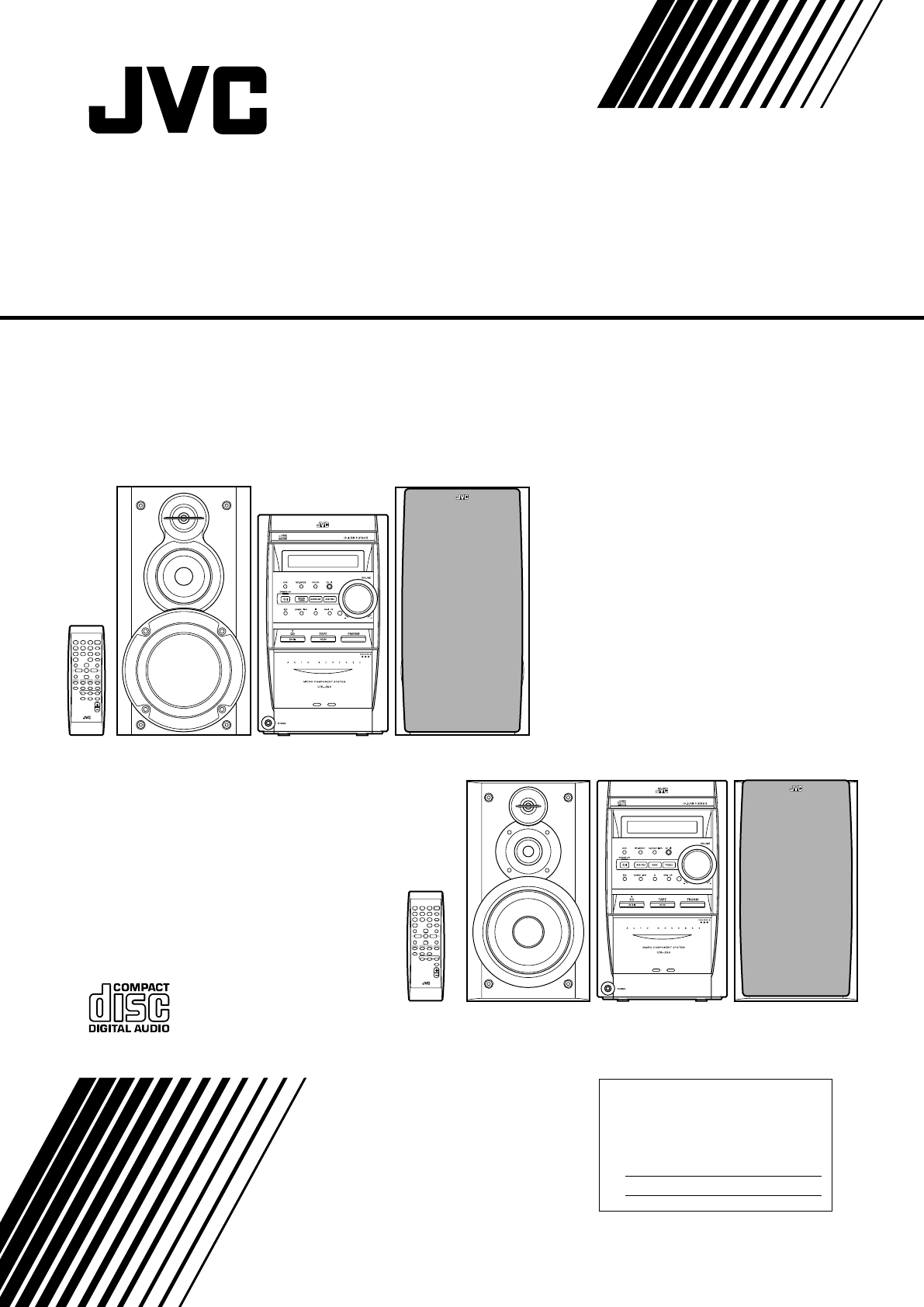 Jvc Ux J50 J60 Ux J50 A User Manual Gvt0102 005b