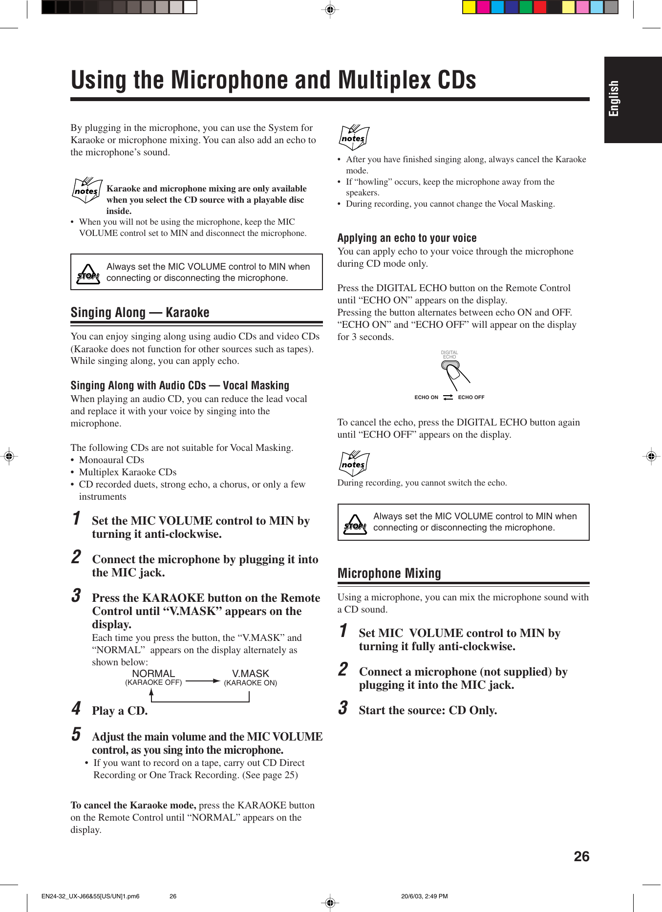 Jvc Ux J55vun J66v J55v Us Un User Manual J55vun J55vus Gvt0116 003b