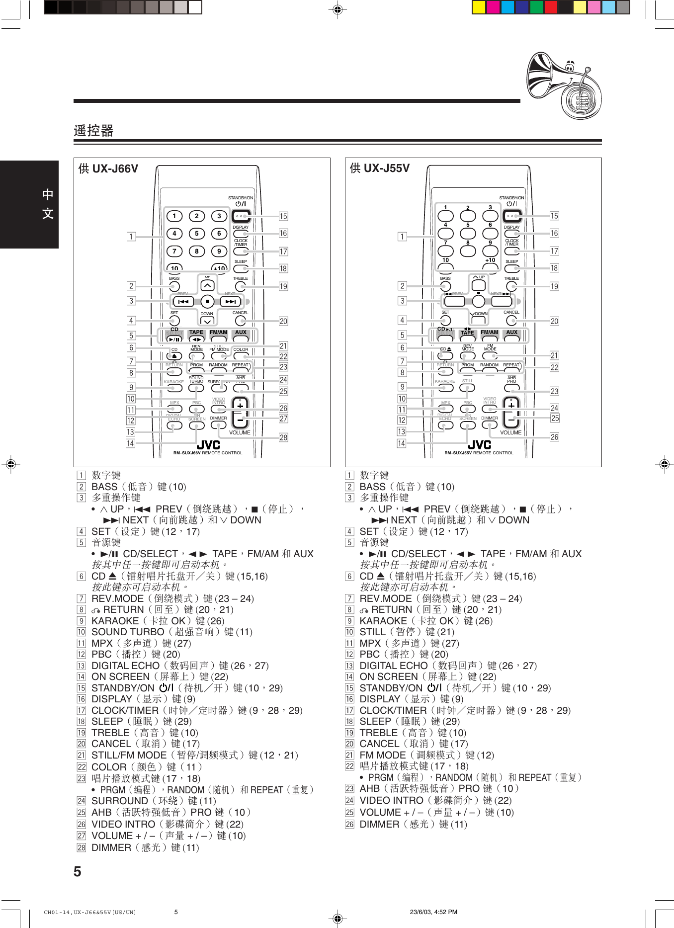 Jvc Ux J55vun J66v J55v Us Un User Manual J55vun J55vus Gvt0116 003b