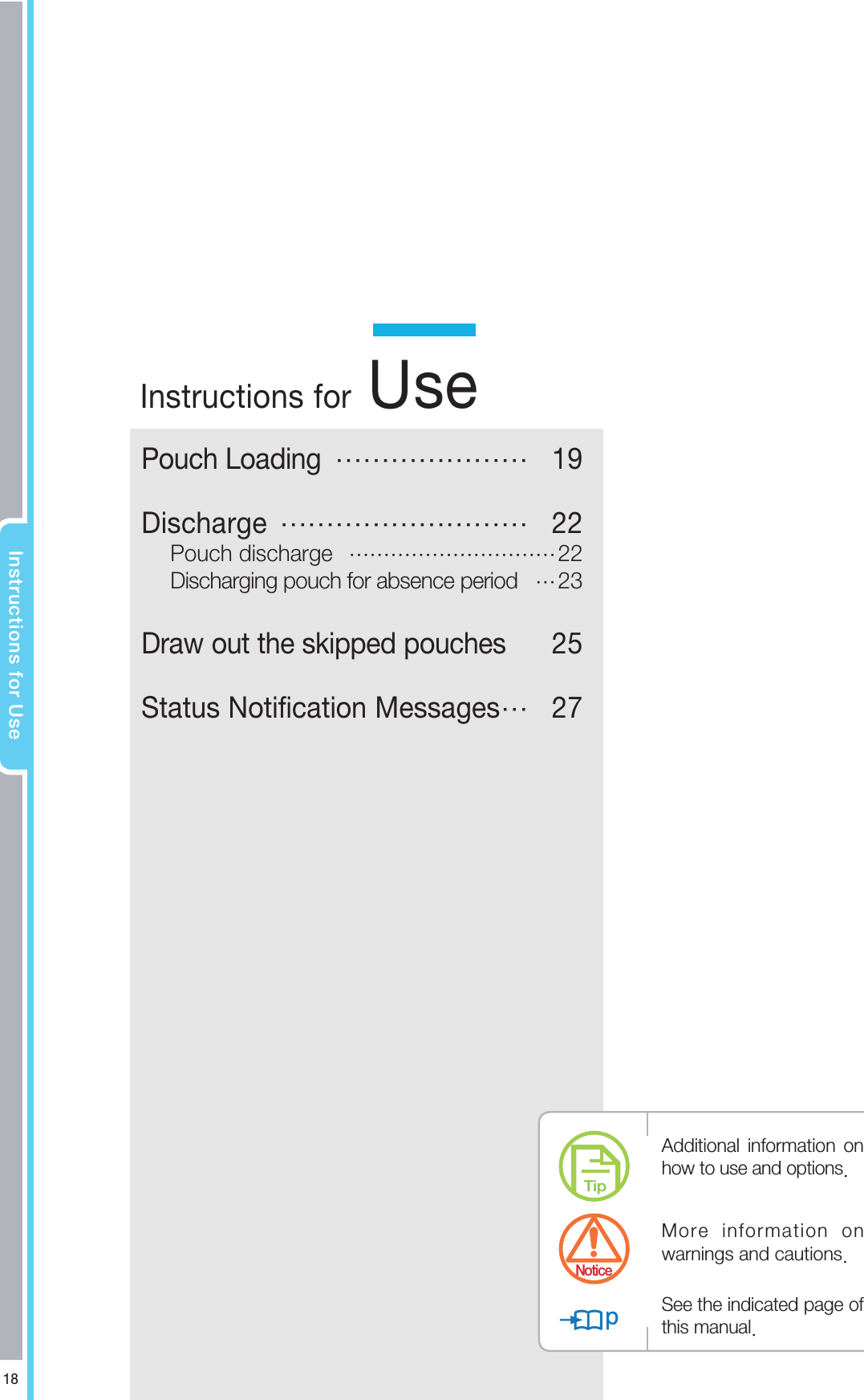 *OTUSVDUJPOTGPS6TF"EEJUJPOBM JOGPSNBUJPO POIPXUPVTFBOEPQUJPOT.PSF JOGPSNBUJPO POXBSOJOHTBOEDBVUJPOT4FFUIFJOEJDBUFEQBHFPGUIJTNBOVBM5JQ/PUJDF1PVDI-PBEJOH ⲷⲷⲷⲷⲷⲷⲷ %JTDIBSHF ⲷⲷⲷⲷⲷⲷⲷⲷⲷ  1PVDIEJTDIBSHF ⲷⲷⲷⲷⲷⲷⲷⲷⲷⲷ %JTDIBSHJOHQPVDIGPSBCTFODFQFSJPE ⲷ %SBXPVUUIFTLJQQFEQPVDIFT 4UBUVT/PUJGJDBUJPO.FTTBHFTⲷ6TF*OTUSVDUJPOTGPS