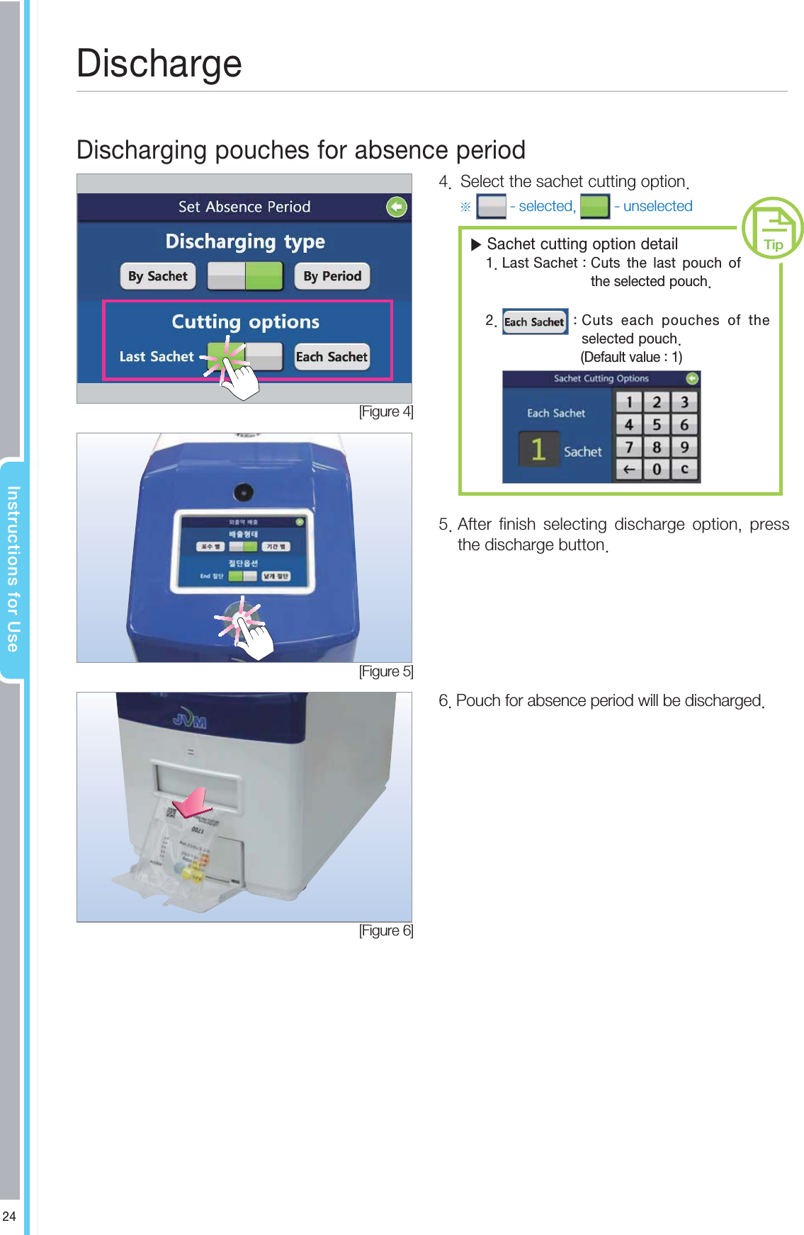 *OTUSVDUJPOTGPS6TF%JTDIBSHJOHQPVDIFTGPSBCTFODFQFSJPE%JTDIBSHF4FMFDUUIFTBDIFUDVUUJOHPQUJPOⲻ TFMFDUFE VOTFMFDUFE<'JHVSF>"GUFS GJOJTI TFMFDUJOH EJTDIBSHF PQUJPO QSFTTUIFEJTDIBSHFCVUUPO1PVDIGPSBCTFODFQFSJPEXJMMCFEJTDIBSHFE<'JHVSF><'JHVSF>ⶹ4BDIFUDVUUJOHPQUJPOEFUBJM-BTU4BDIFU$VUT UIF MBTU QPVDI PGUIFTFMFDUFEQPVDI $VUT FBDI QPVDIFT PG UIFTFMFDUFEQPVDI%FGBVMUWBMVF5JQ