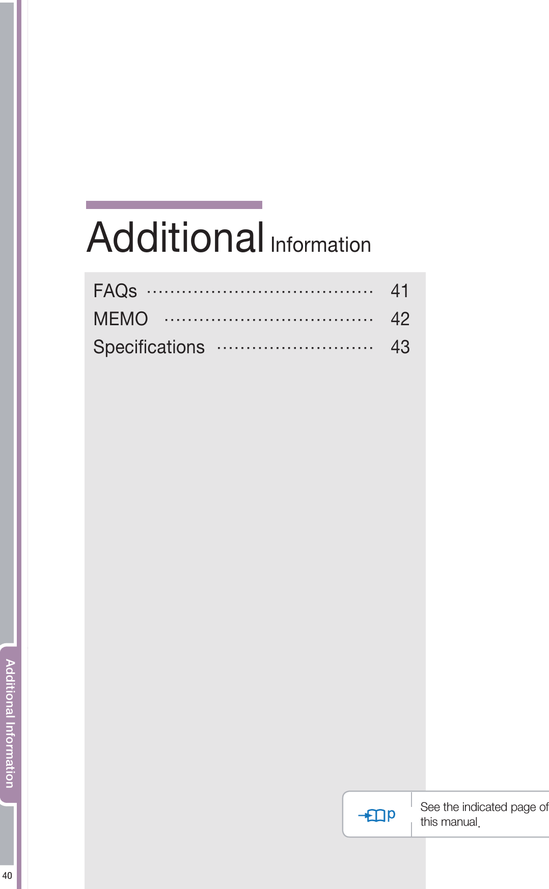 "EEJUJPOBM*OGPSNBUJPO'"2T ⲷⲷⲷⲷⲷⲷⲷⲷⲷⲷⲷⲷⲷ .&amp;.0 ⲷⲷⲷⲷⲷⲷⲷⲷⲷⲷⲷⲷ 4QFDJGJDBUJPOT ⲷⲷⲷⲷⲷⲷⲷⲷⲷ 4FFUIFJOEJDBUFEQBHFPGUIJTNBOVBM"EEJUJPOBM*OGPSNBUJPO
