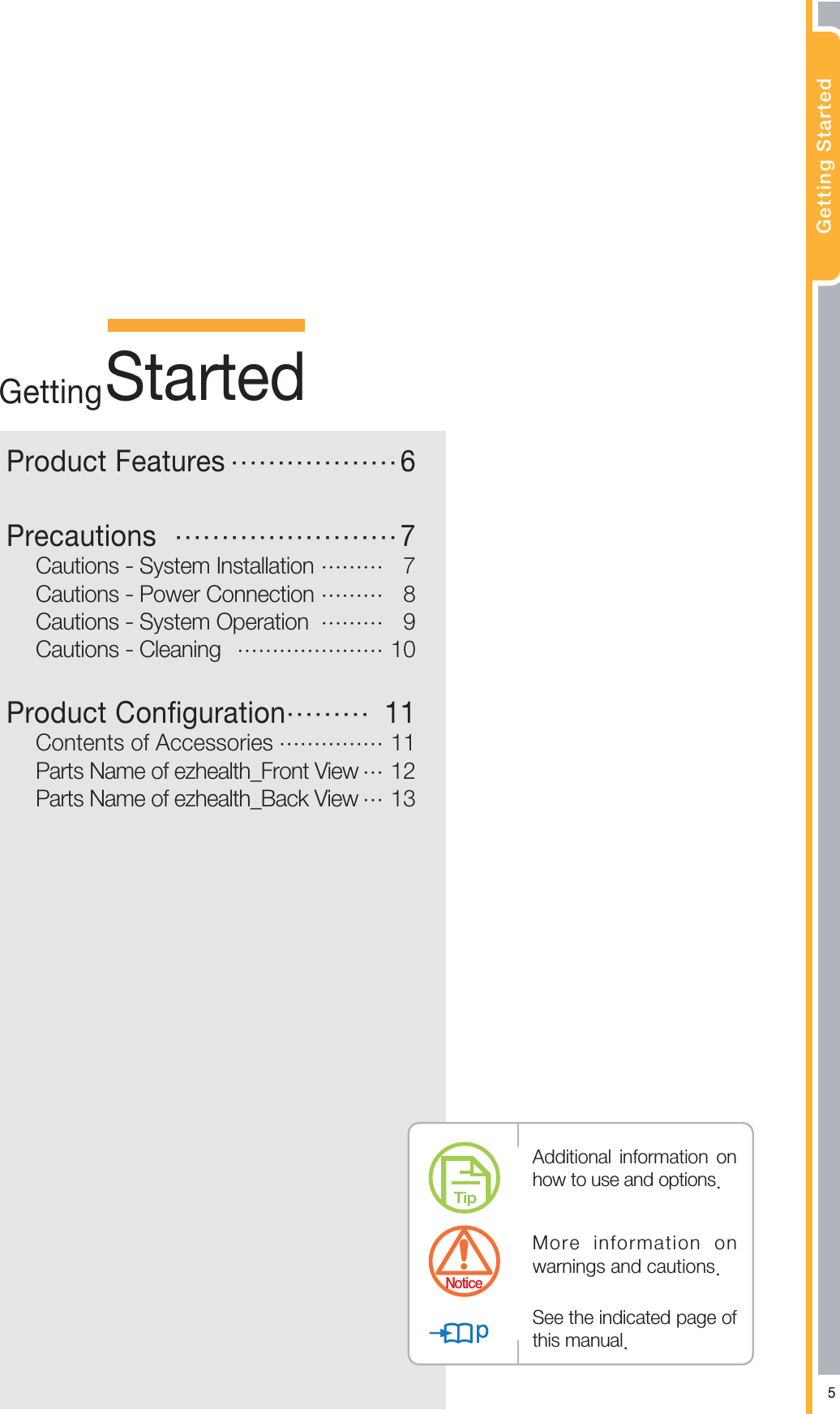 (FUUJOH4UBSUFE"EEJUJPOBM JOGPSNBUJPO POIPXUPVTFBOEPQUJPOT.PSF JOGPSNBUJPO POXBSOJOHTBOEDBVUJPOT4FFUIFJOEJDBUFEQBHFPGUIJTNBOVBM5JQ/PUJDF4UBSUFE(FUUJOH1SPEVDU'FBUVSFTⲷⲷⲷⲷⲷⲷ1SFDBVUJPOT ⲷⲷⲷⲷⲷⲷⲷⲷ $BVUJPOT4ZTUFN*OTUBMMBUJPOⲷⲷⲷ  $BVUJPOT1PXFS$POOFDUJPOⲷⲷⲷ  $BVUJPOT4ZTUFN0QFSBUJPO ⲷⲷⲷ  $BVUJPOT$MFBOJOH ⲷⲷⲷⲷⲷⲷⲷ1SPEVDU$POGJHVSBUJPOⲷⲷⲷ  $POUFOUTPG"DDFTTPSJFTⲷⲷⲷⲷⲷ 1BSUT/BNFPGF[IFBMUI@'SPOU7JFXⲷ 1BSUT/BNFPGF[IFBMUI@#BDL7JFXⲷ