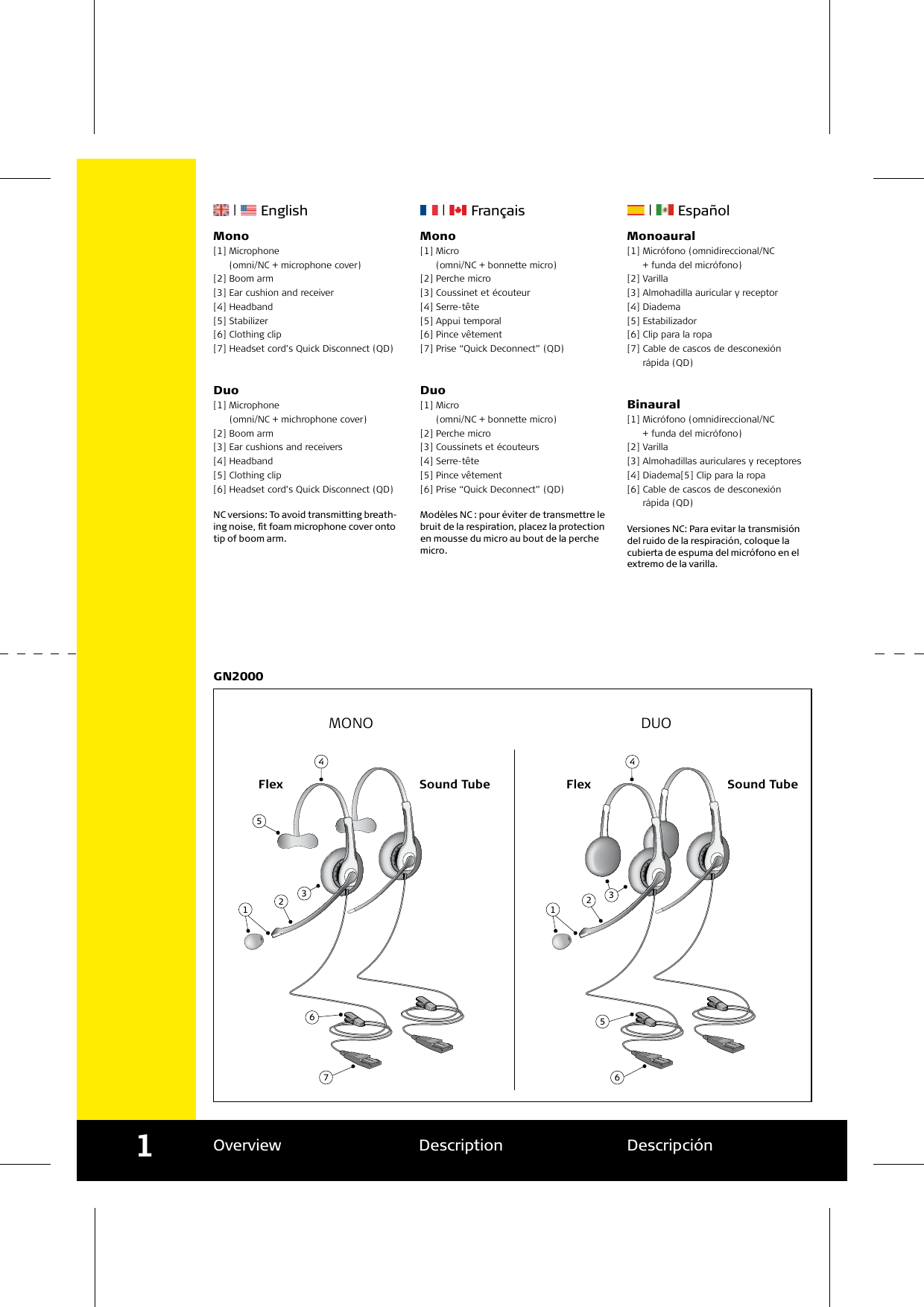 Page 2 of 5 - Jabra Jabra-Gn2000-Users-Manual-  Jabra-gn2000-users-manual