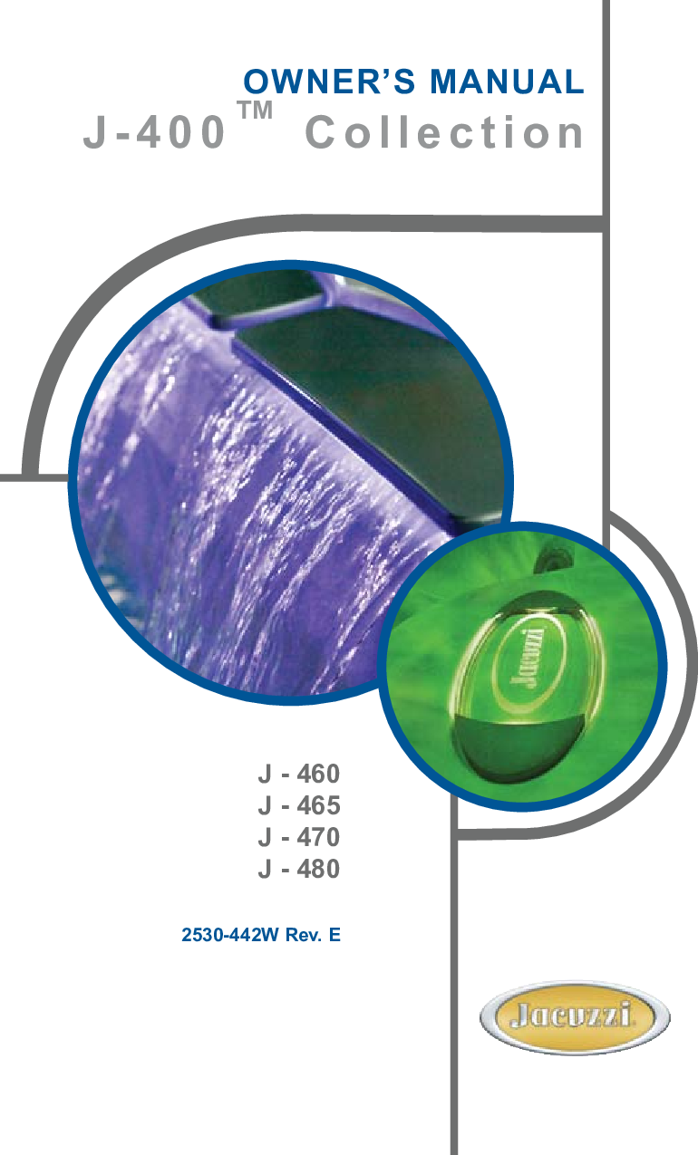 Jacuzzi J 470 User Manual To The 1bf4331d d862 445a 9b43 02857050dca6