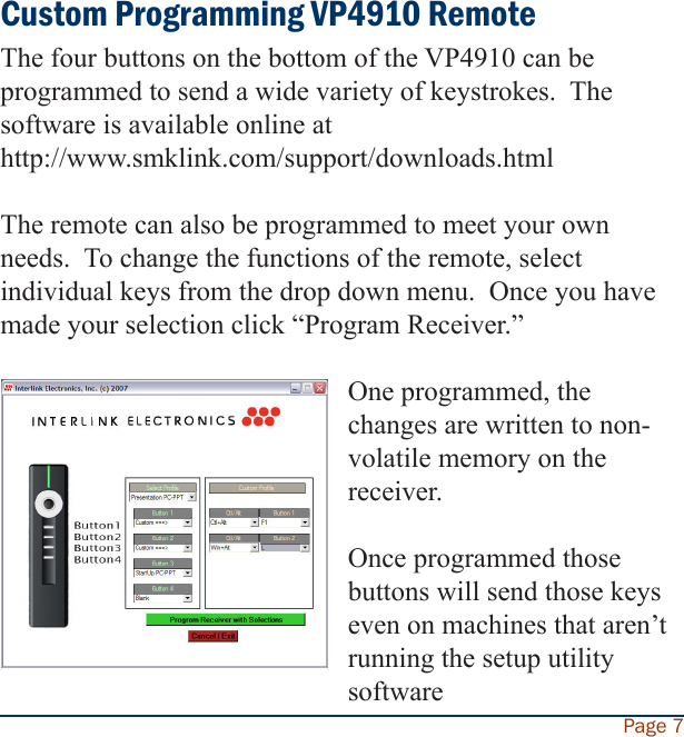 Page 9 of 12 - Jade-Range Jade-Range-Jade-Range-Universal-Remote-Jade-Presentation-Remote-Users-Manual-  Jade-range-jade-range-universal-remote-jade-presentation-remote-users-manual