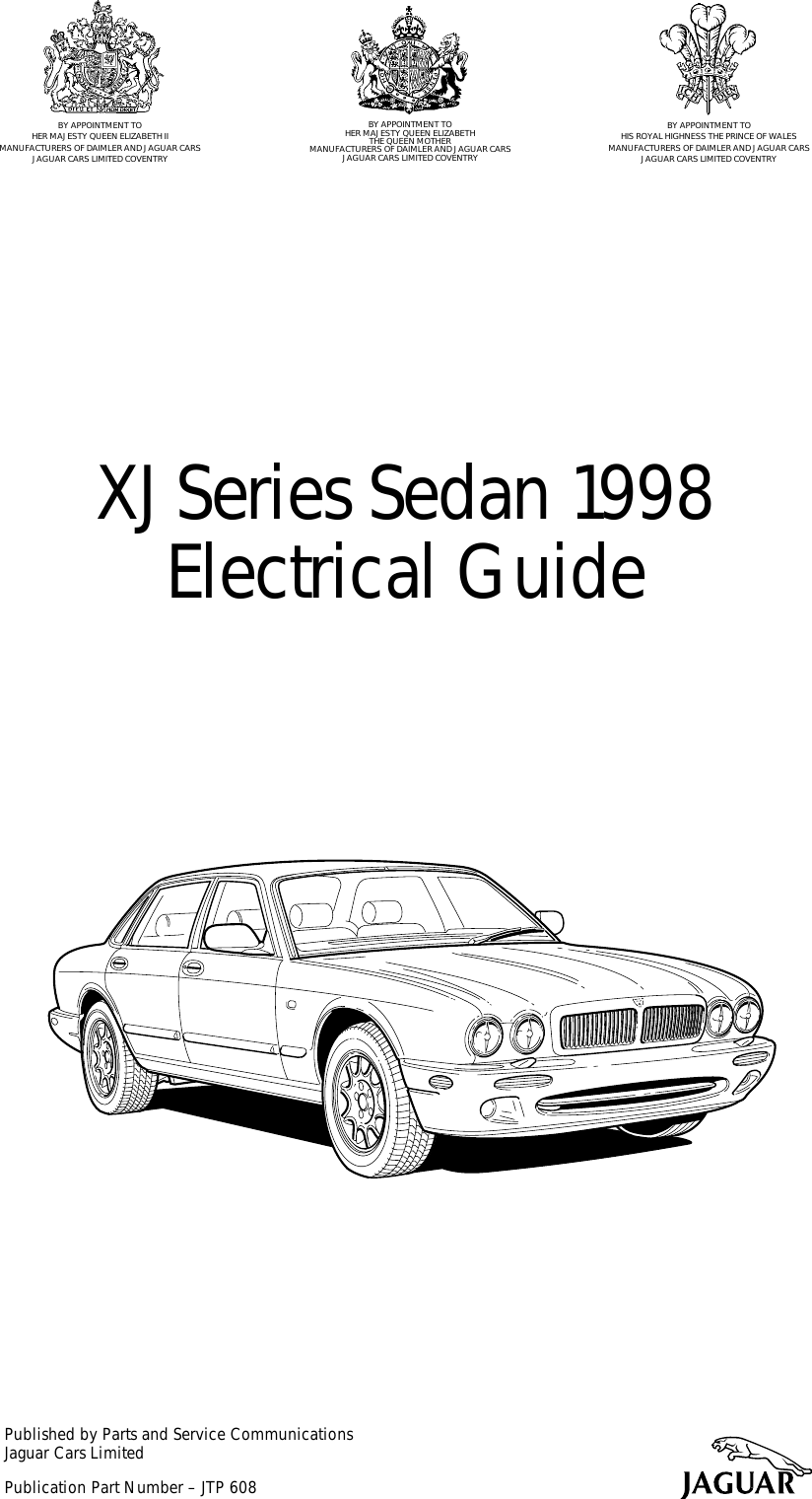 Jaguar Semcon Jlr Xj Users Manual X300