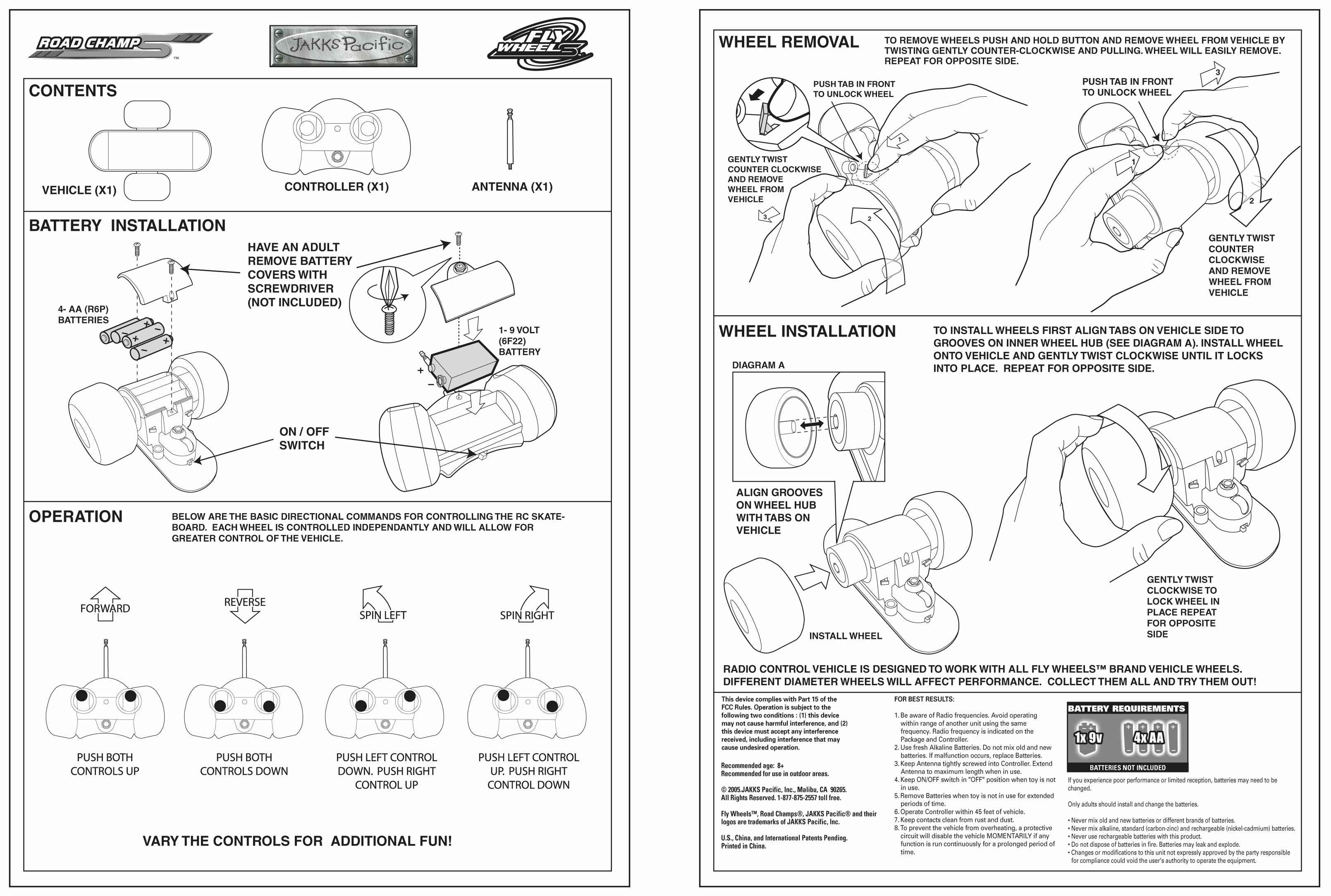 27 MHz Transmitter User Manual