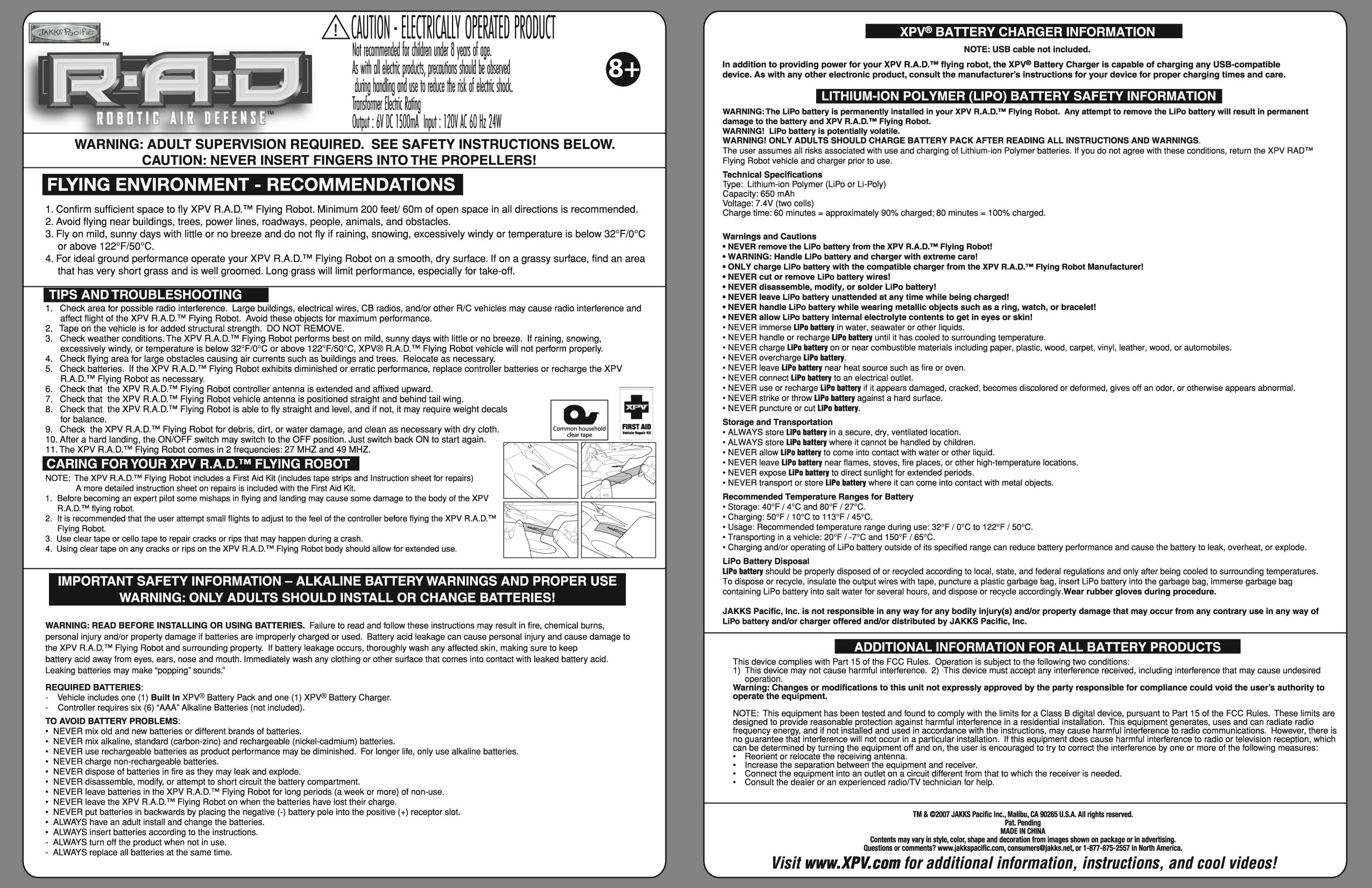 XPV RAD User Manual