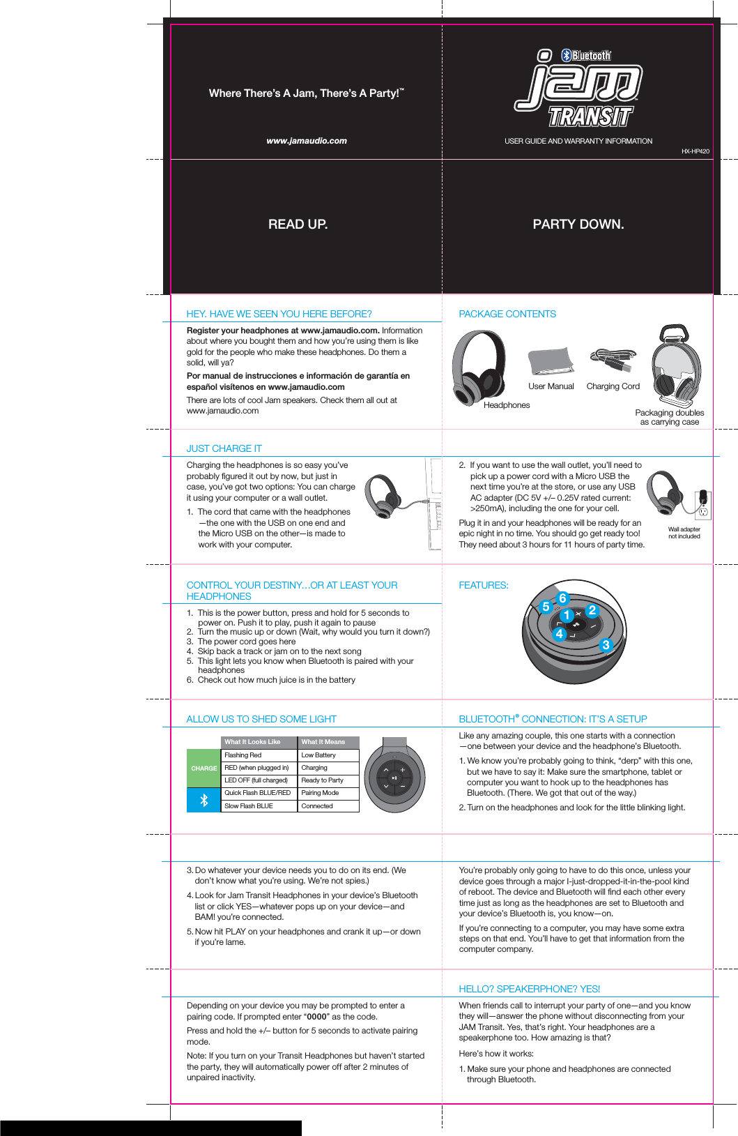 Jam Hx Hp420 Quick Start Guide 822430 ManualsLib Makes It Easy To Find ...