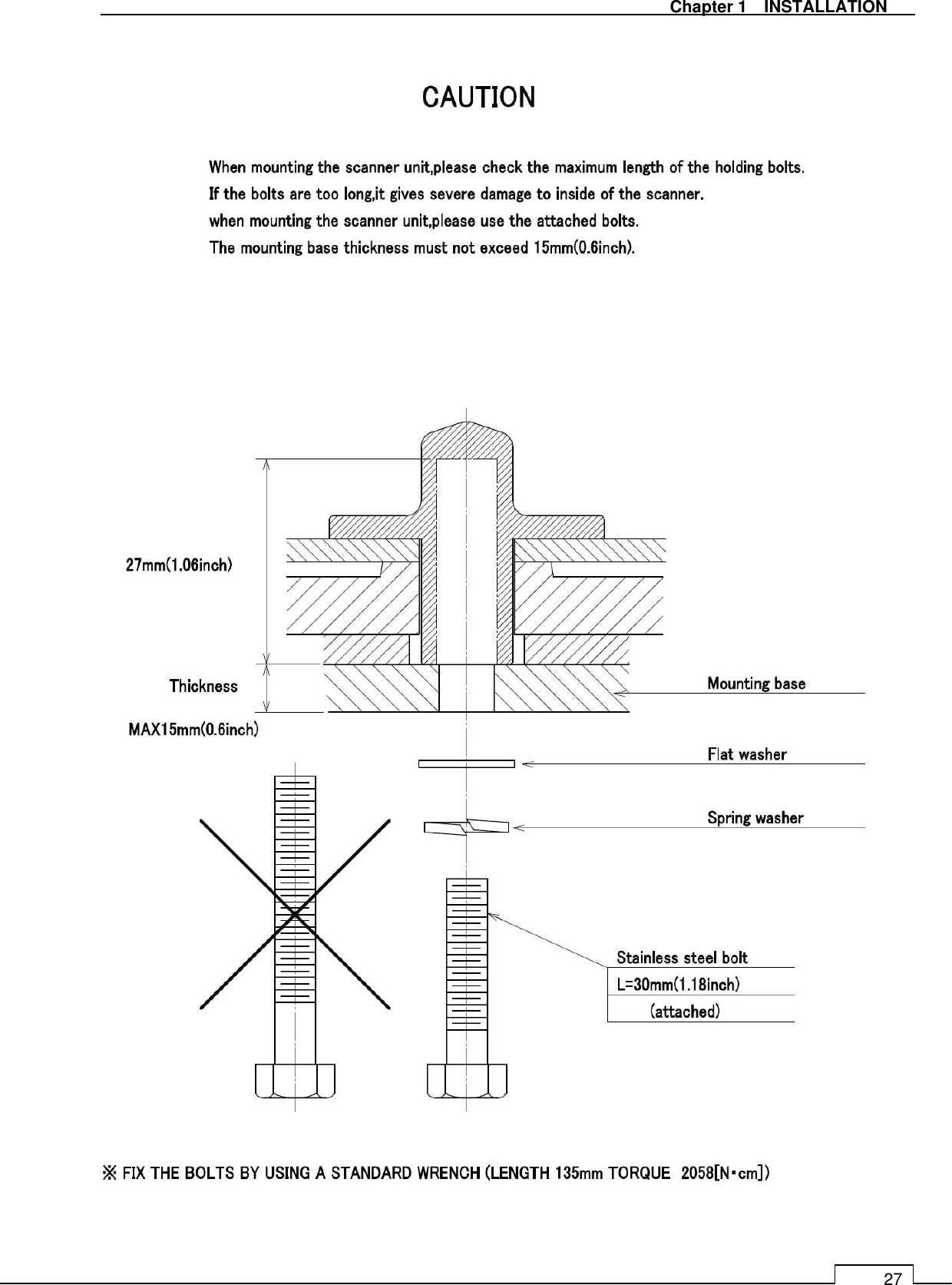   Chapter 1    INSTALLATION 27                                          