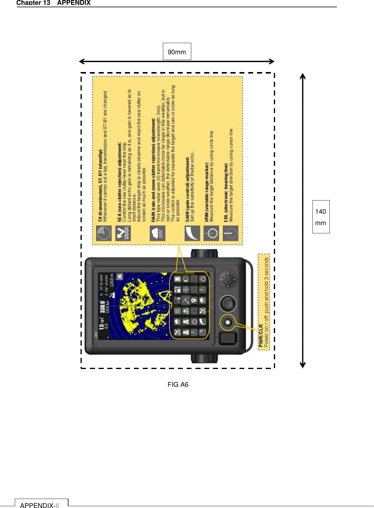   APPENDIX-6 Chapter 13    APPENDIX                                           FIG A6     140mm 90mm 