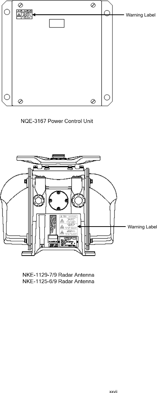  xxvii      Warning Label Warning Label 