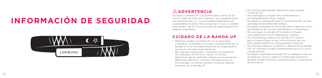 Page 7 of 9 - Jawbone Jawbone-Up-Instruction-Manual-  Jawbone-up-instruction-manual