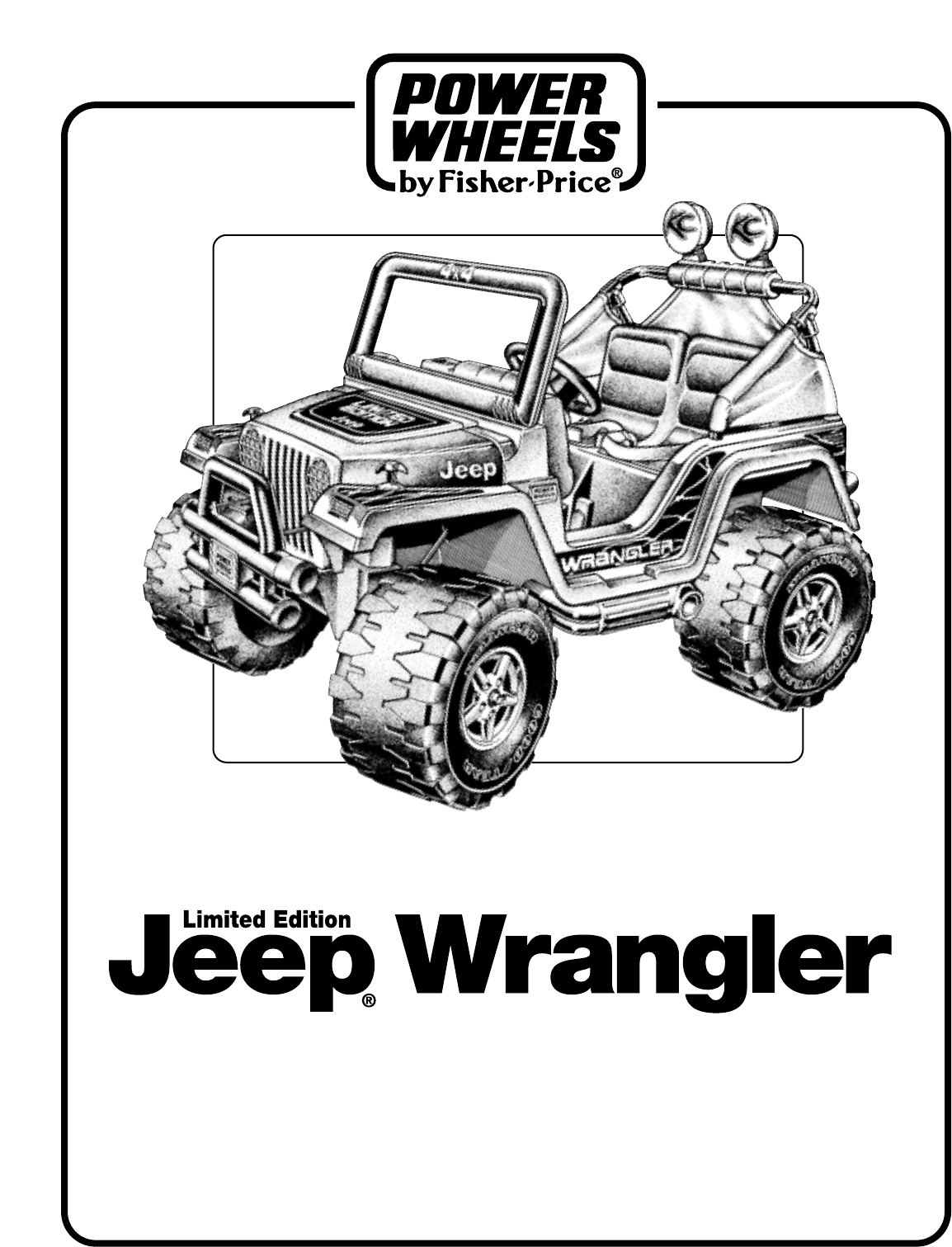 power wheels jeep wrangler owners manual