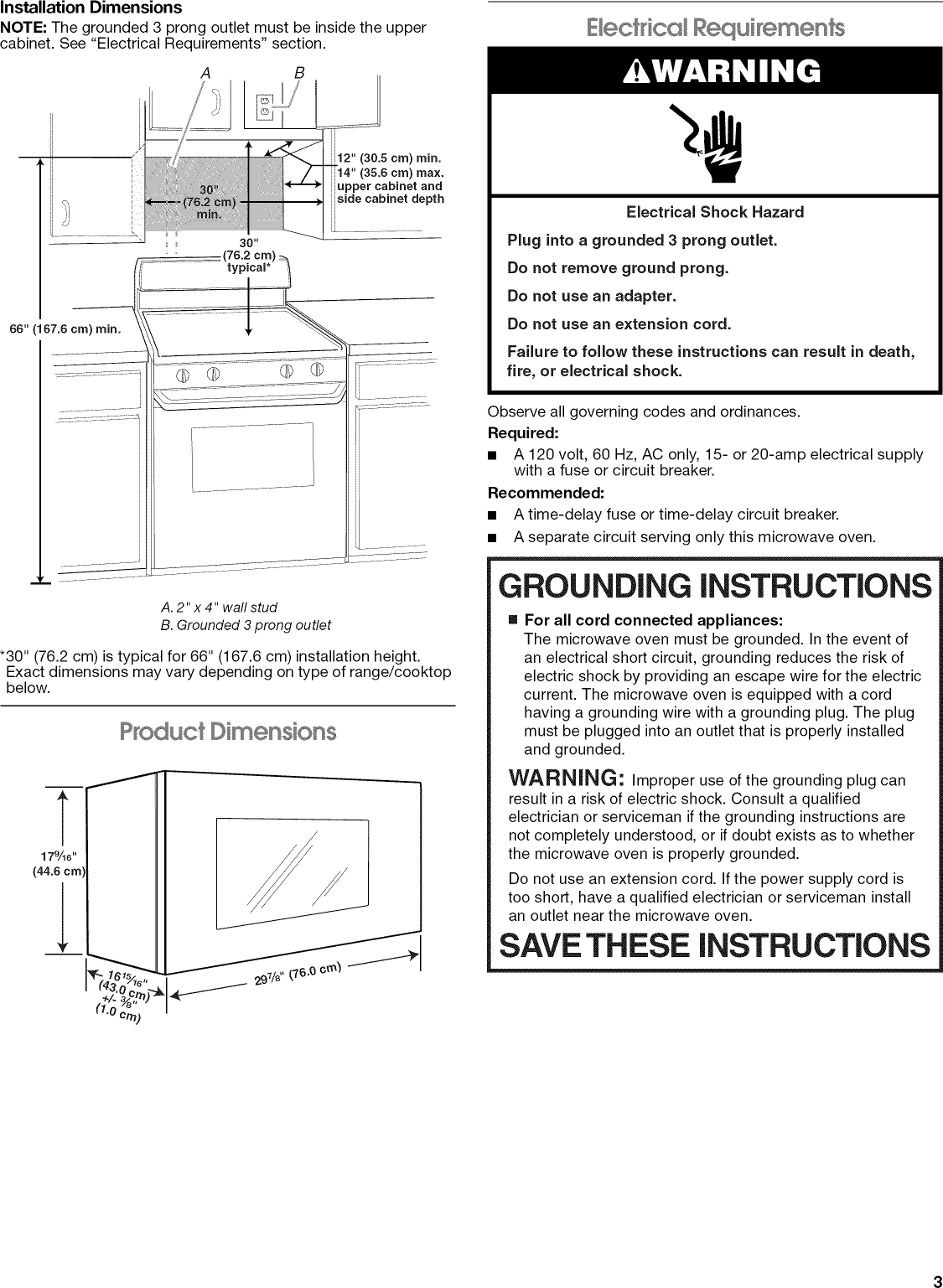 Jenn Air JMV8208CB0 User Manual MICROWAVE Manuals And Guides 1403143L