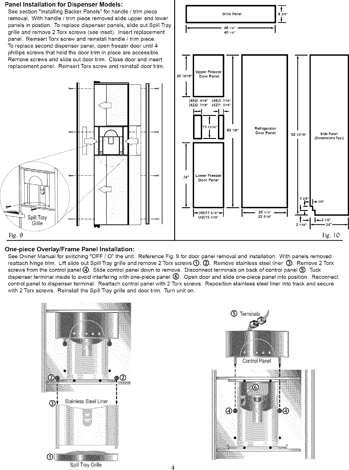 Page 4 of 6 - Jenn-Air JS42PPDBDA User Manual  BUILT-IN REFRIGERATOR - Manuals And Guides L0410282