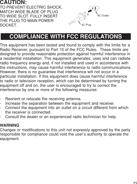 Page 4 of 11 - Jensen Jensen-Hello-Kitty-Kt2054-Users-Manual-  Jensen-hello-kitty-kt2054-users-manual