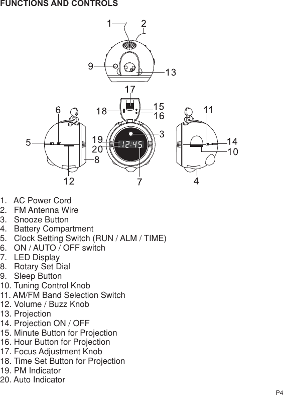 Page 5 of 11 - Jensen Jensen-Hello-Kitty-Kt2054-Users-Manual-  Jensen-hello-kitty-kt2054-users-manual