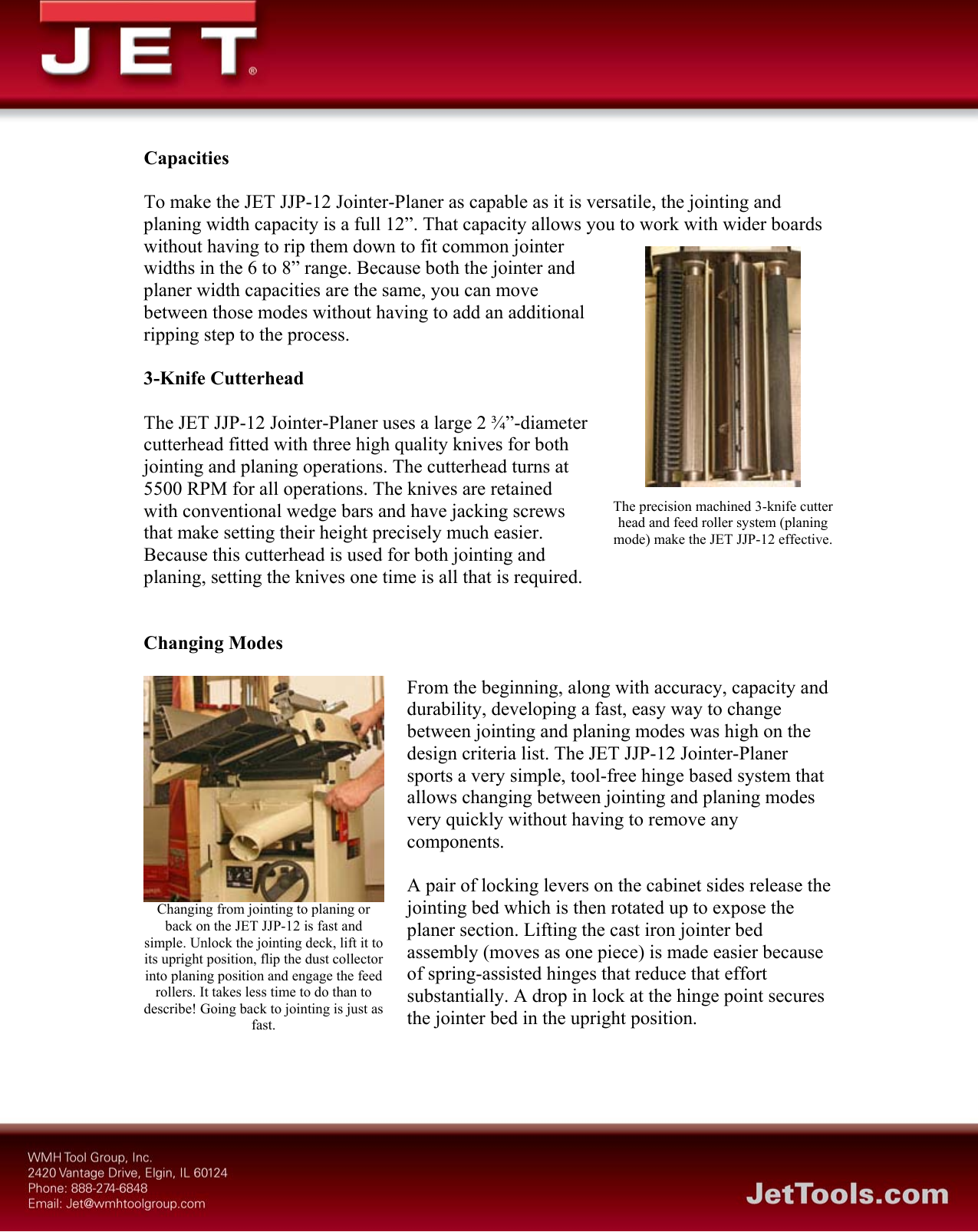 Page 2 of 4 - Jet-Tools Jet-Tools-Jjp-12-Users-Manual- JET JJP-12 Jointer-Planer  Jet-tools-jjp-12-users-manual