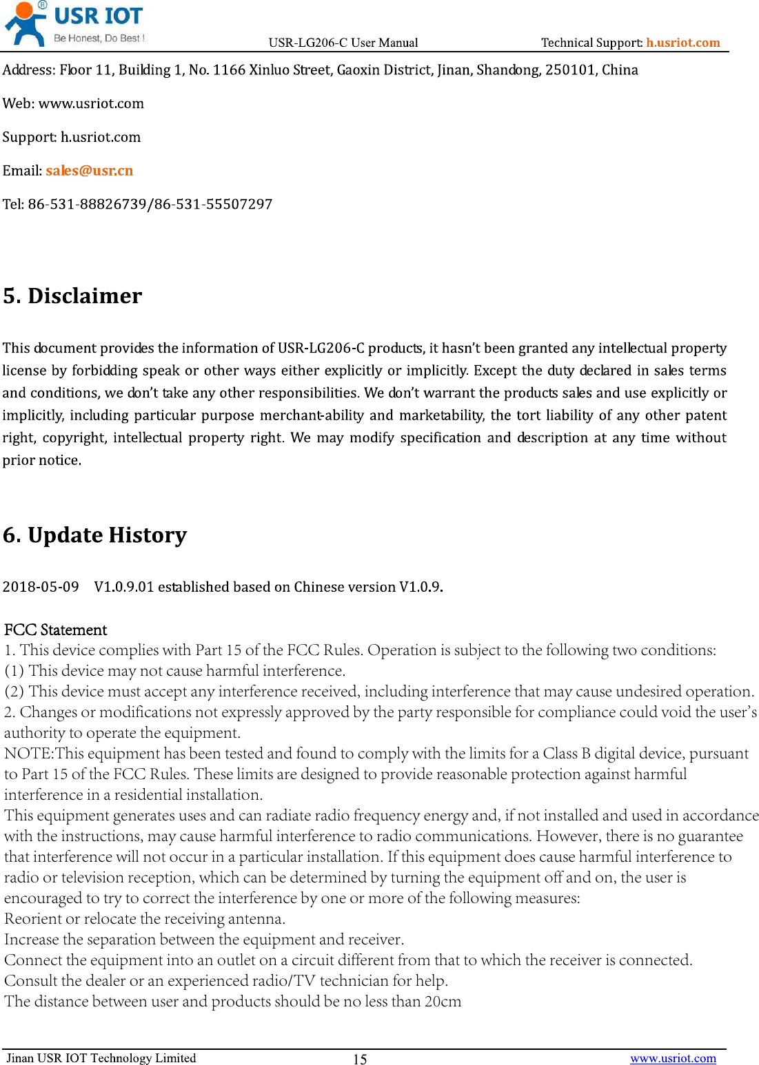 FCC Statement1. This device complies with Part 15 of the FCC Rules. Operation is subject to the following two conditions:(1) This device may not cause harmful interference.(2) This device must accept any interference received, including interference that may cause undesired operation.2. Changes or modifications not expressly approved by the party responsible for compliance could void the user'sauthority to operate the equipment.NOTE:This equipment has been tested and found to comply with the limits for a Class B digital device, pursuant to Part 15 of the FCC Rules. These limits are designed to provide reasonable protection against harmful interference in a residential installation.This equipment generates uses and can radiate radio frequency energy and, if not installed and used in accordancewith the instructions, may cause harmful interference to radio communications. However, there is no guarantee that interference will not occur in a particular installation. If this equipment does cause harmful interference to radio or television reception, which can be determined by turning the equipment off and on, the user is encouraged to try to correct the interference by one or more of the following measures:Reorient or relocate the receiving antenna.Increase the separation between the equipment and receiver.Connect the equipment into an outlet on a circuit different from that to which the receiver is connected.Consult the dealer or an experienced radio/TV technician for help.The distance between user and products should be no less than 20cm