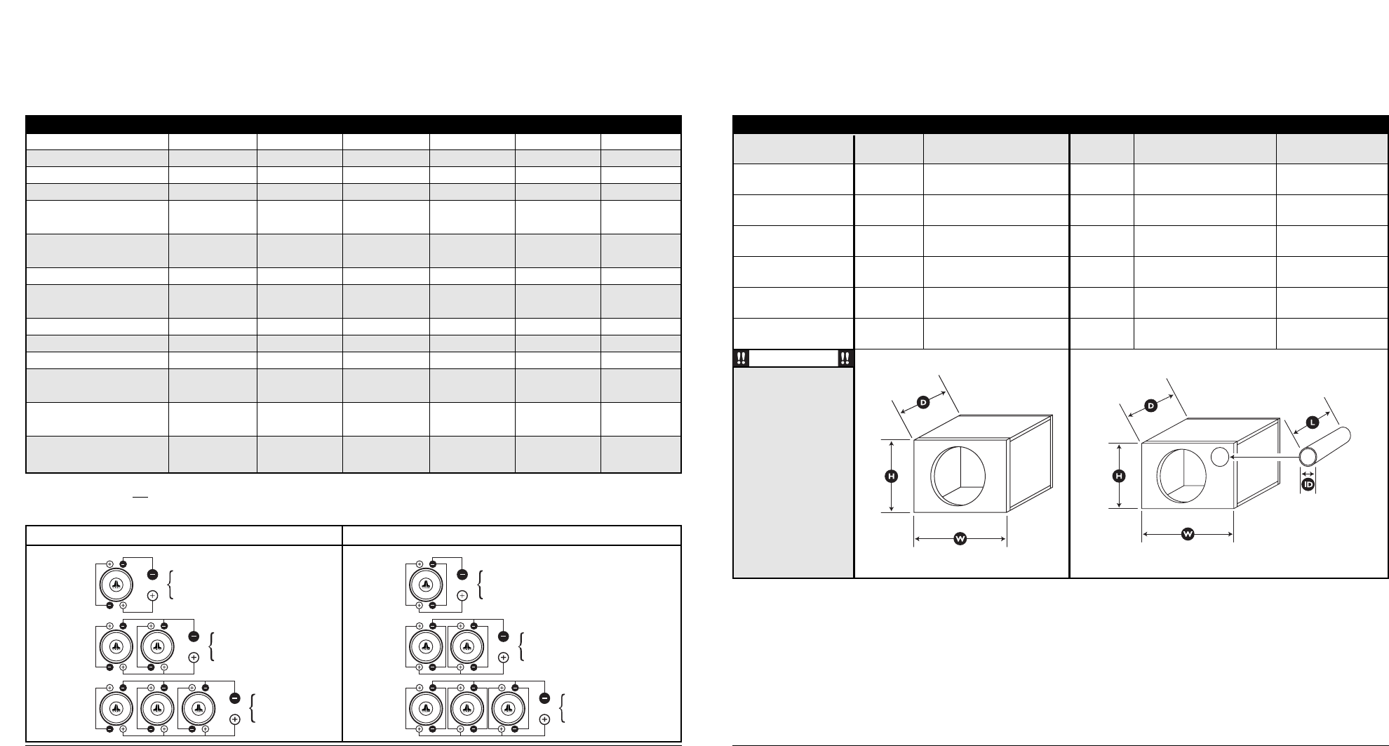 Jl Audio 10w3 Users Manual 8 10 W3 Man