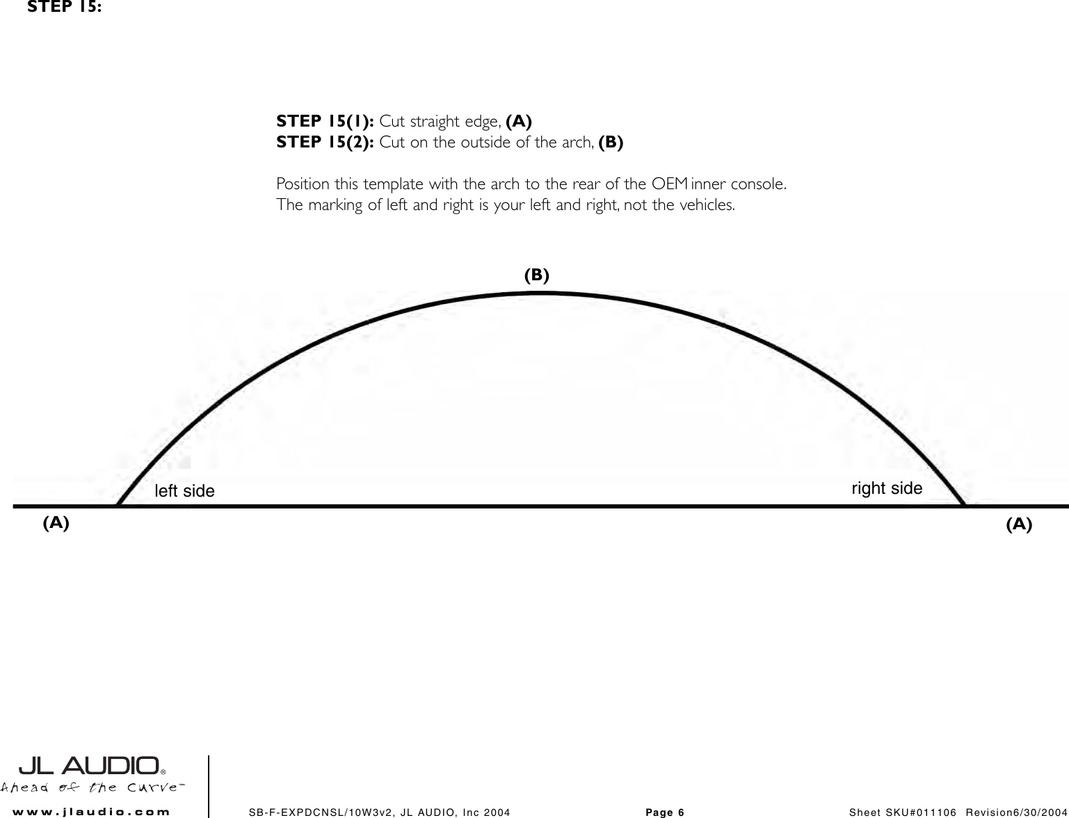 Jl Audio Sb F Expdcnsl Users Manual Expdcnsl 10w3v2