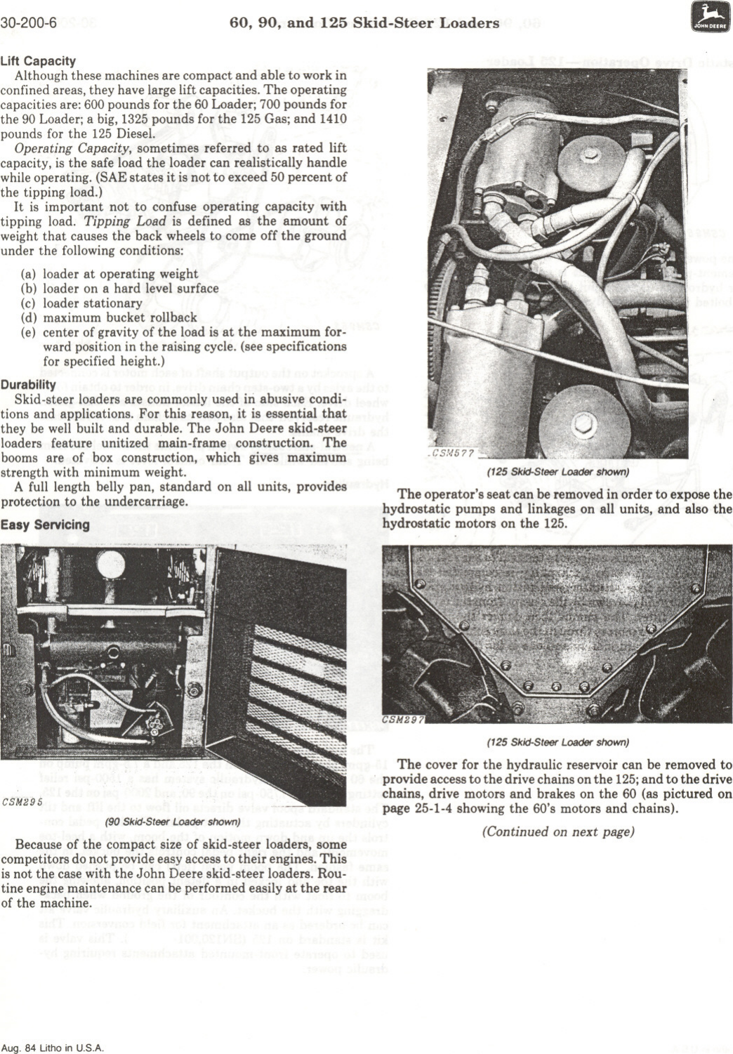 Page 6 of 11 - John-Deere John-Deere-125-Users-Manual-  John-deere-125-users-manual