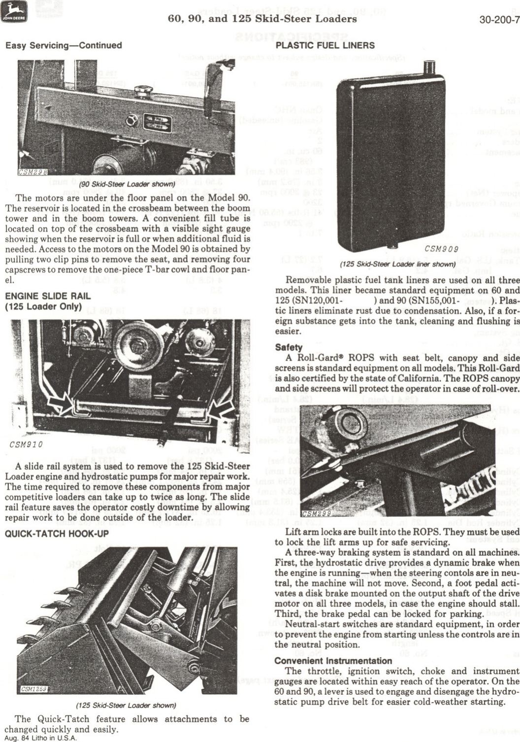 Page 7 of 11 - John-Deere John-Deere-125-Users-Manual-  John-deere-125-users-manual