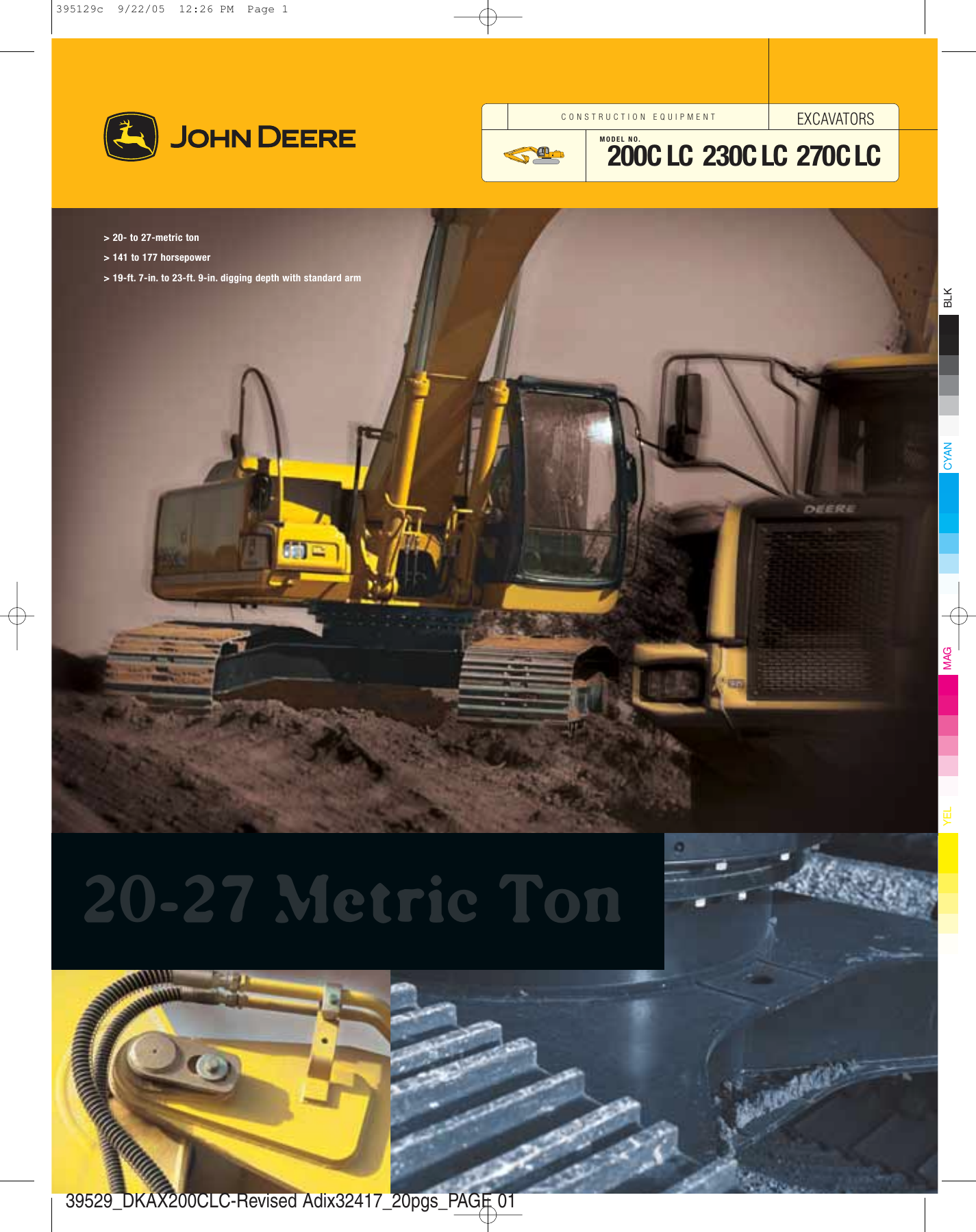 John Deere 200clc Users Manual