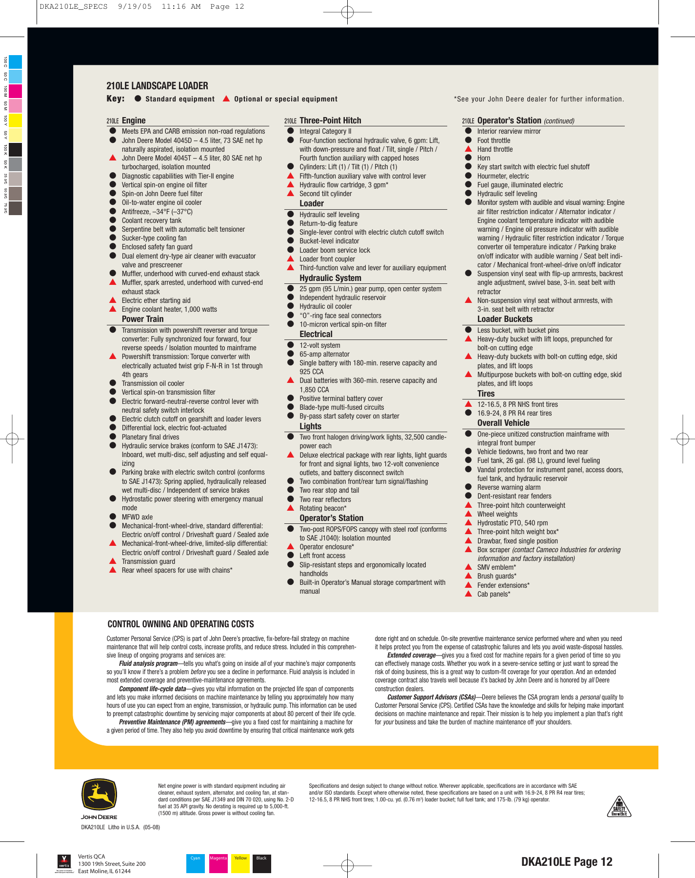 Page 12 of 12 - John-Deere John-Deere-210Le-Users-Manual-  John-deere-210le-users-manual